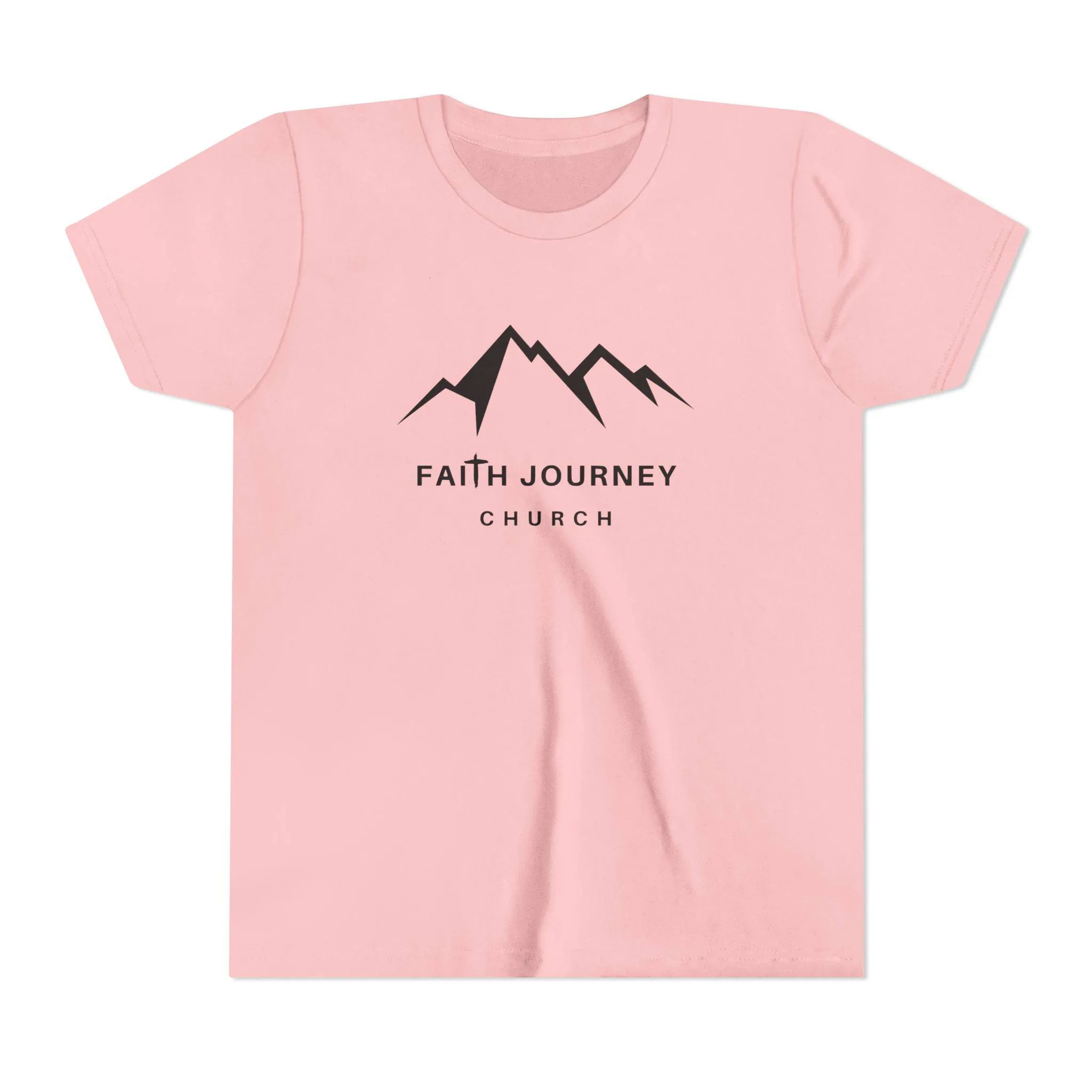 Faith Journey Kids Short Sleeve Tee - Motivational Shirt for Kids, Great for Church Events, Inspirational Gift, Casual Wear, Outdoor [...] - Image 38