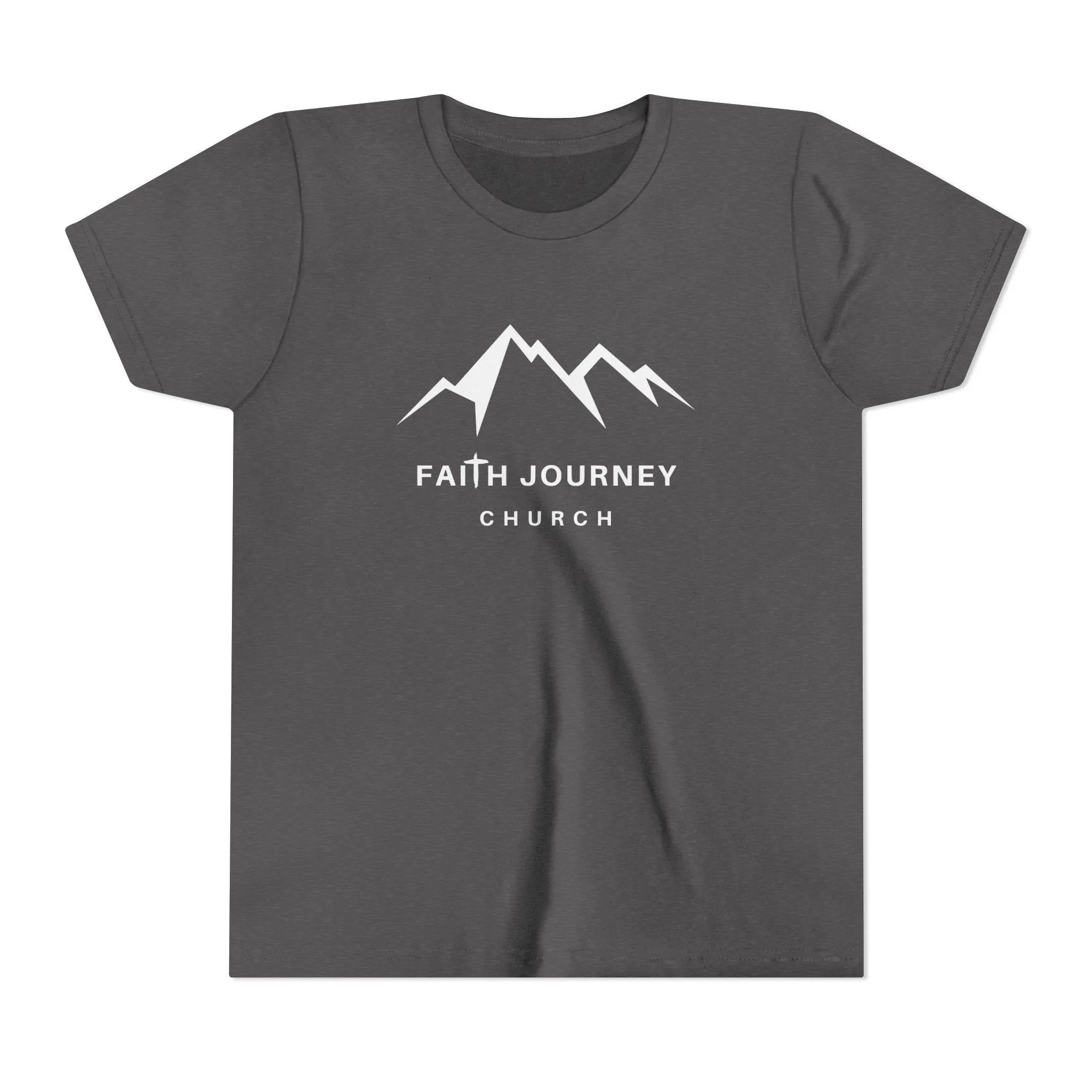Faith Journey Kids Short Sleeve Tee - Motivational Shirt for Kids, Great for Church Events, Inspirational Gift, Casual Wear, Outdoor [...] - Image 32