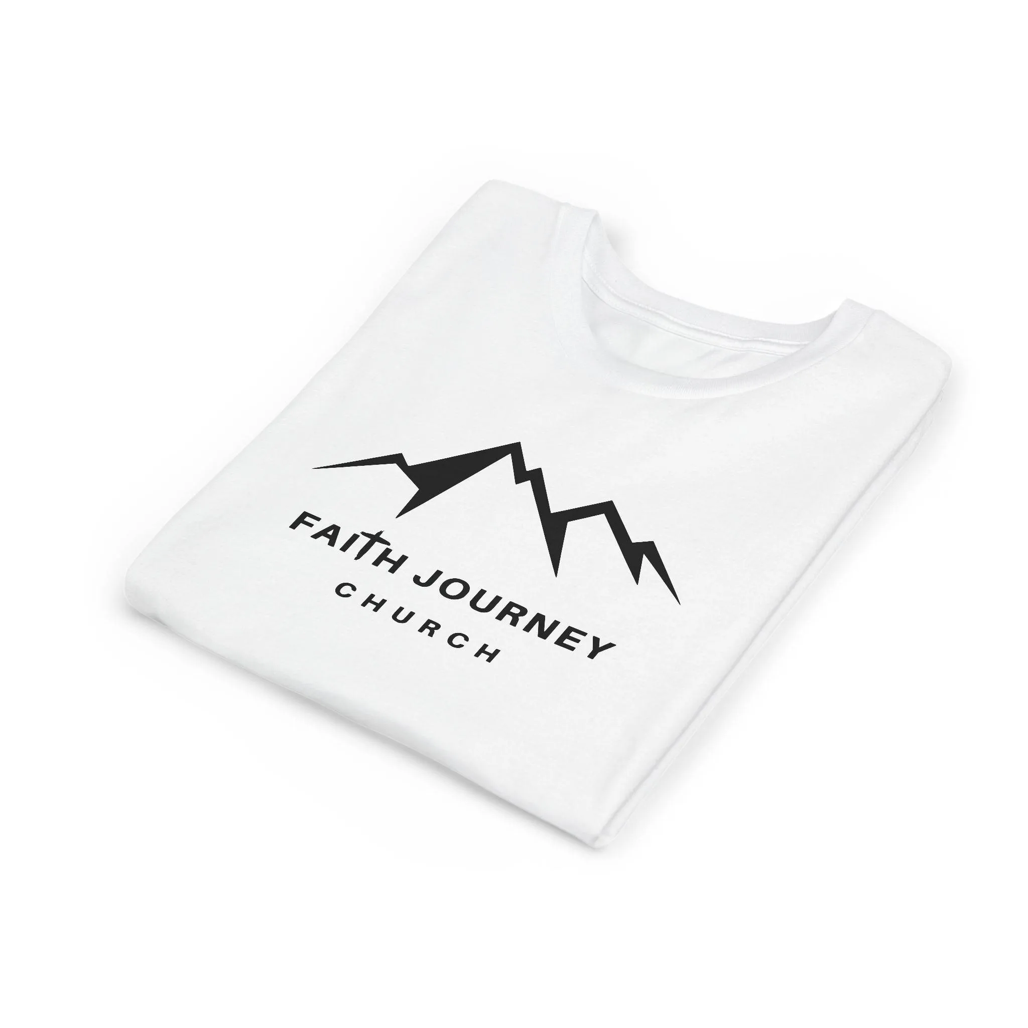 Faith Journey Kids Short Sleeve Tee - Motivational Shirt for Kids, Great for Church Events, Inspirational Gift, Casual Wear, Outdoor [...] - Image 3