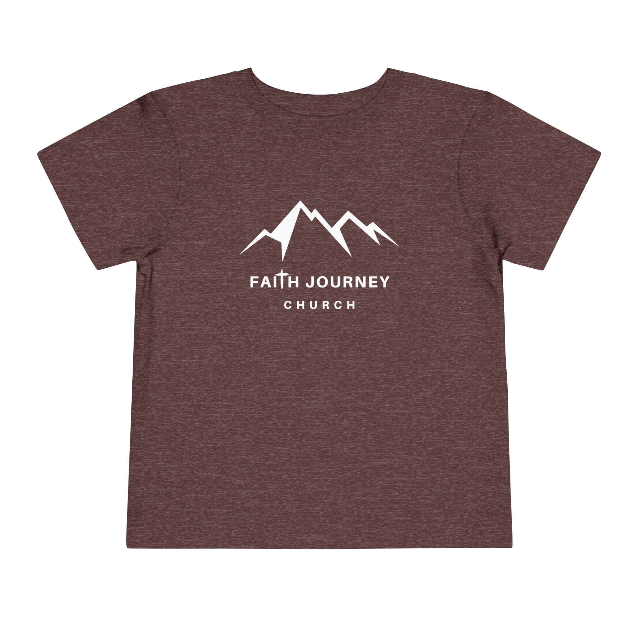 Faith Journey Toddler Tee, Kids Church Shirt, Religious Outfit, Adventure T-Shirt, Faith-Based Gift Idea - Image 31