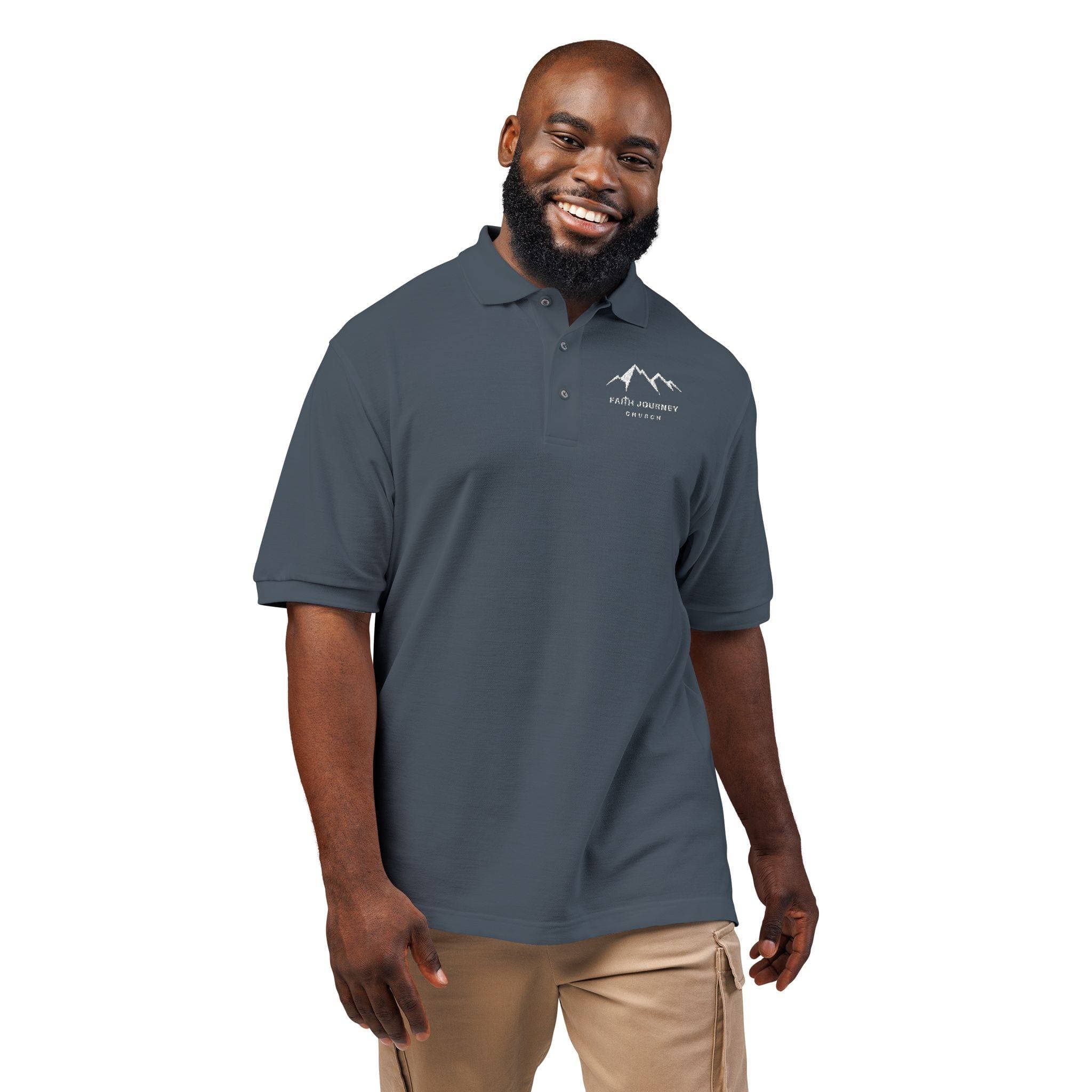 Embroidered Polo Shirt for Faith Journey Church - Image 2