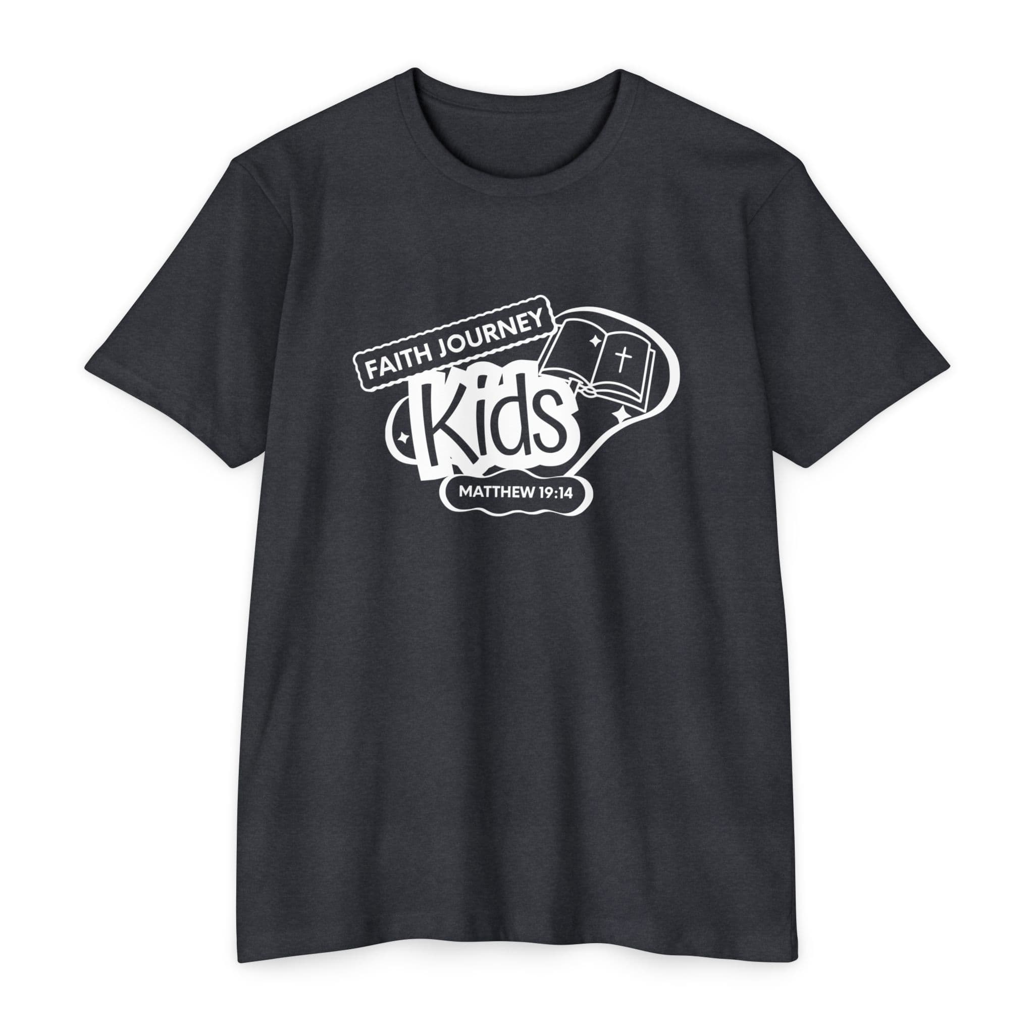 "Faith Journey Kids" Premium T-Shirt, Motivational Tee, Unisex Graphic Shirt, Adventure Shirt 60% Poly - 40% Cotton - Image 10