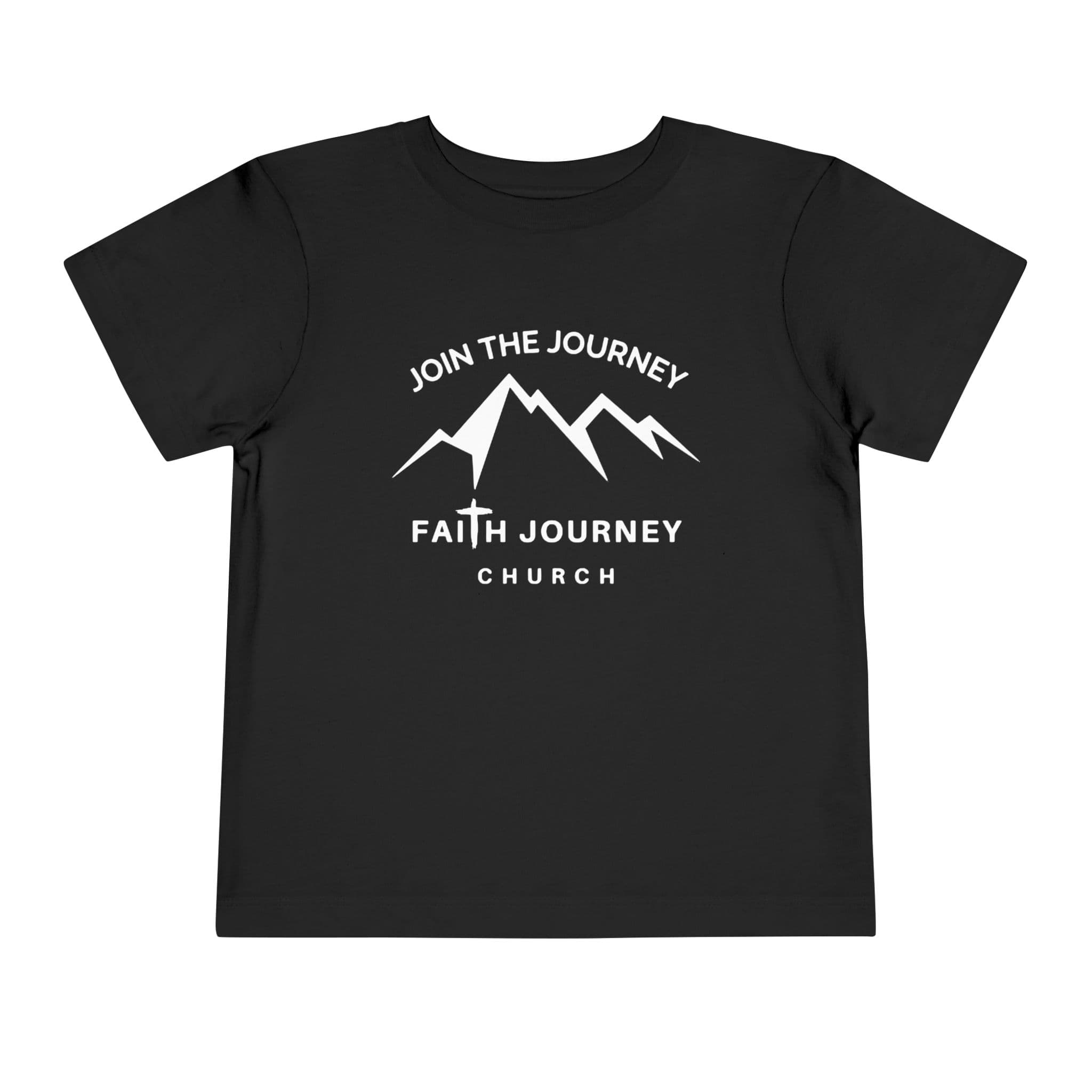 Faith Journey - Join the Journey Toddler Tee, Kids Church Shirt, Religious Outfit, Adventure T-Shirt, Faith-Based Gift Idea - Image 4