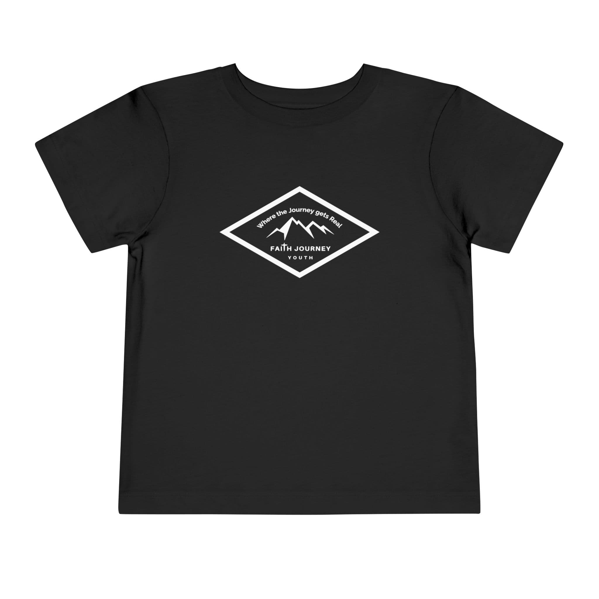 "Faith Journey Youth" Toddler Tee, Kids Church Shirt, Religious Outfit, Adventure T-Shirt, Faith-Based Gift Idea - Image 3