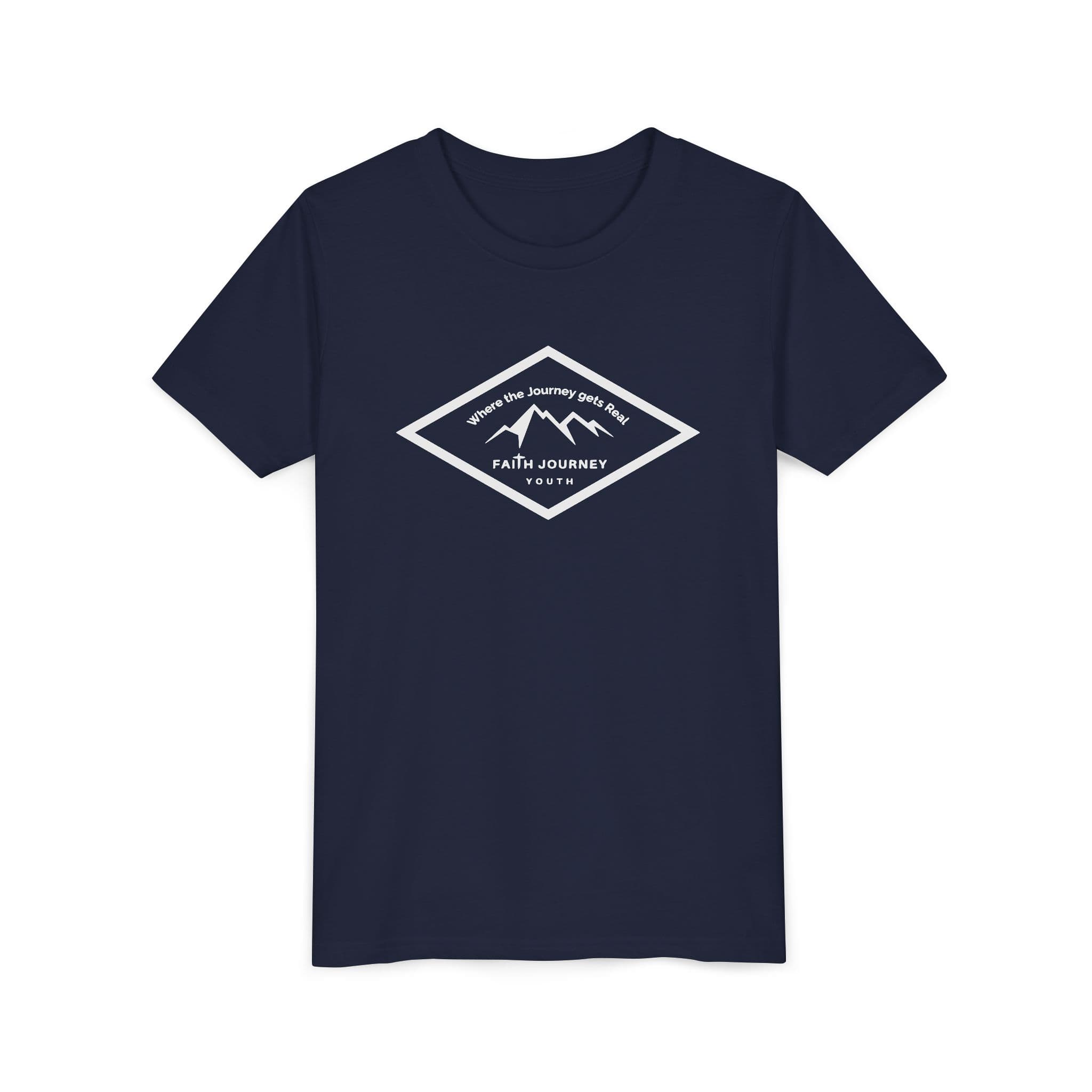 "Faith Journey Youth" Kids Size Short Sleeve Tee - Motivational Shirt for Kids, Great for Church Events, Inspirational Gift, Casual Wear, Outdoor [...] - Image 25