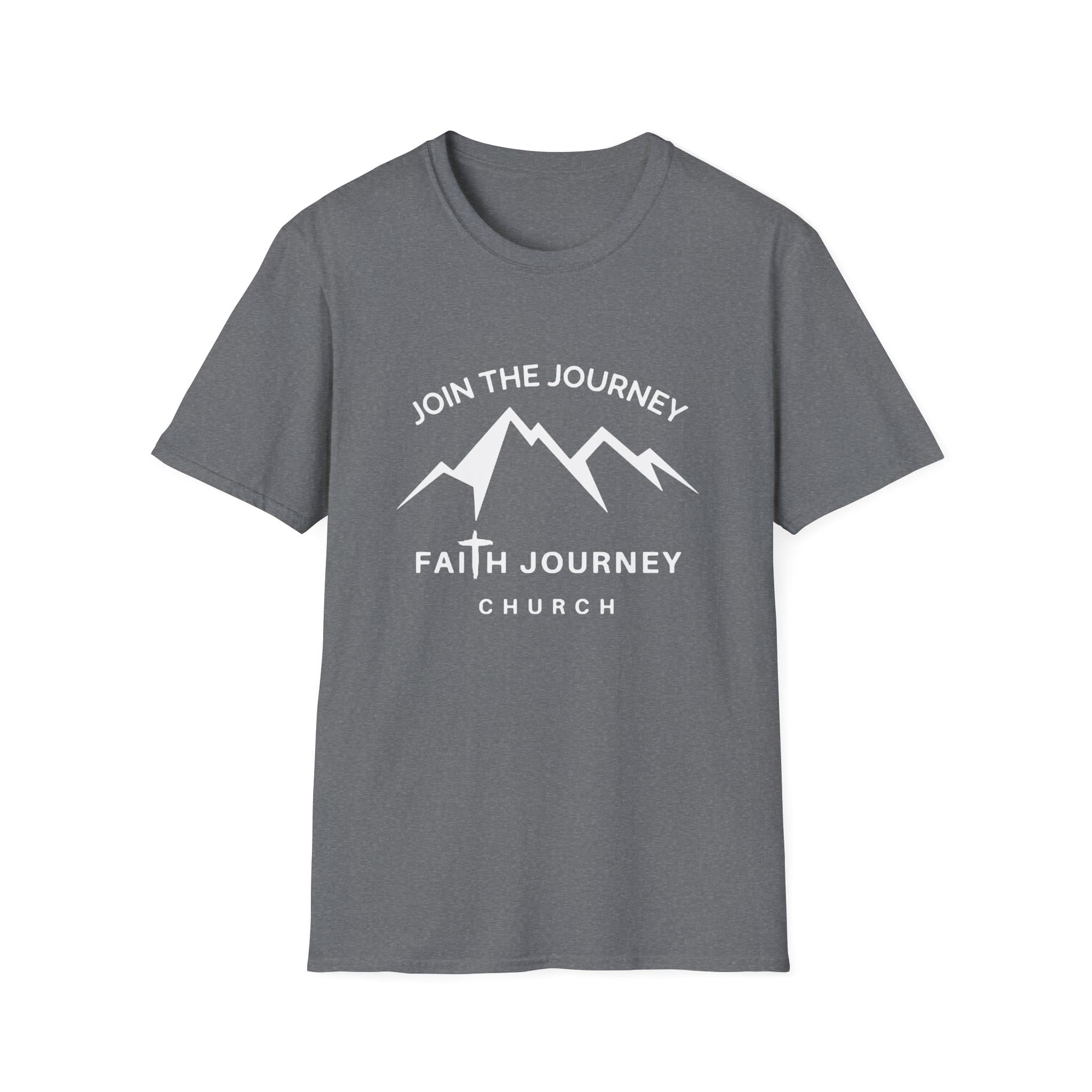 Faith Journey Church "Join the Journey" - Unisex T-Shirt - Inspirational Mountain Design, Perfect for Church Events, Gifts, Casual Wear - Image 6