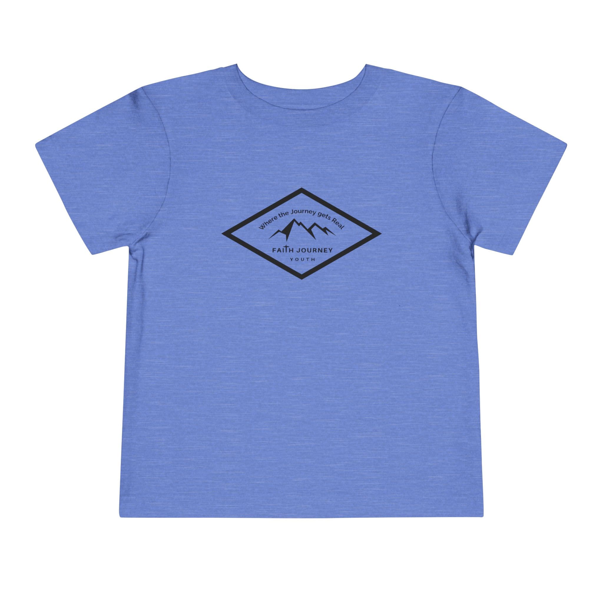 "Faith Journey Youth" Toddler Tee, Kids Church Shirt, Religious Outfit, Adventure T-Shirt, Faith-Based Gift Idea - Image 9