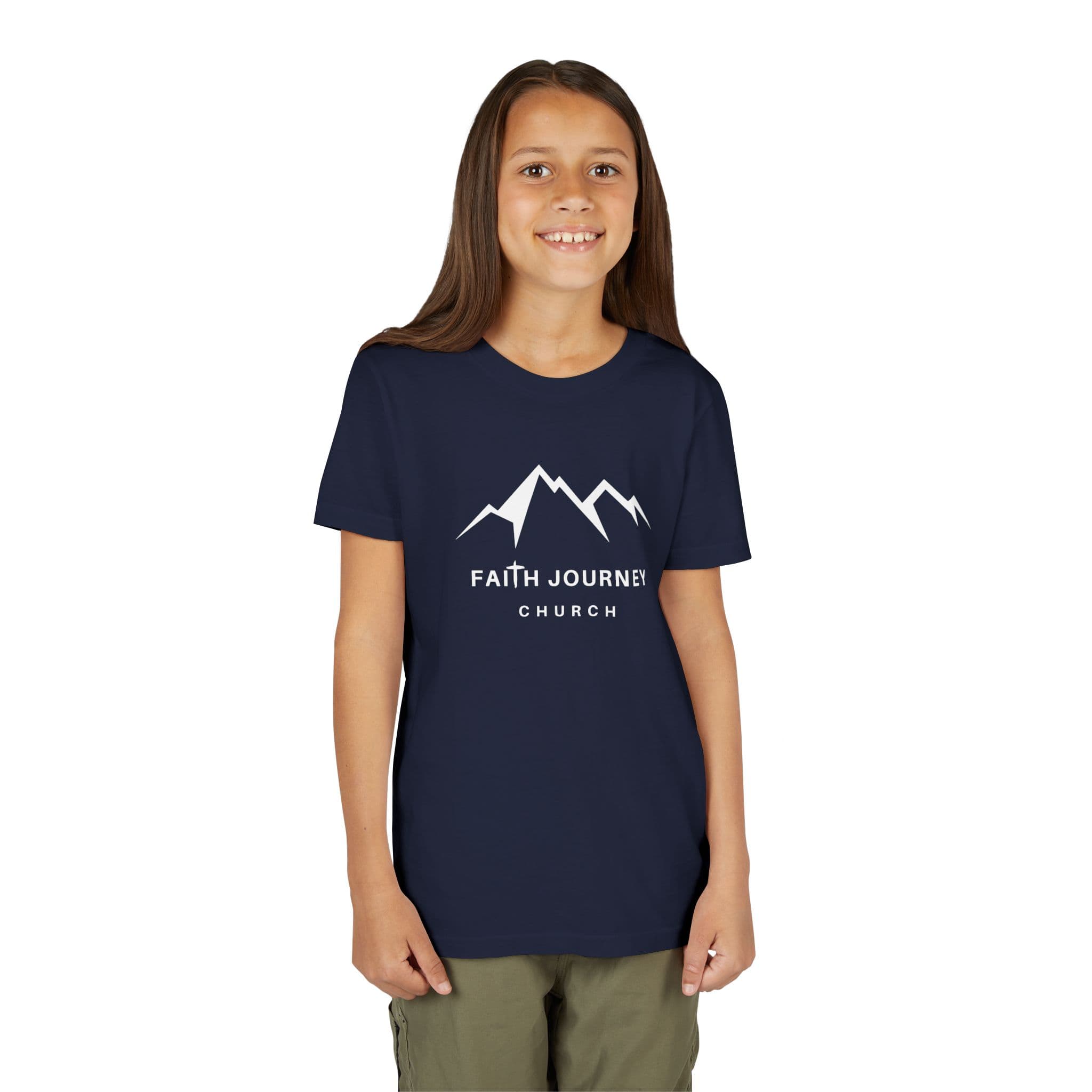 Faith Journey Kids Short Sleeve Tee - Motivational Shirt for Kids, Great for Church Events, Inspirational Gift, Casual Wear, Outdoor [...] - Image 25