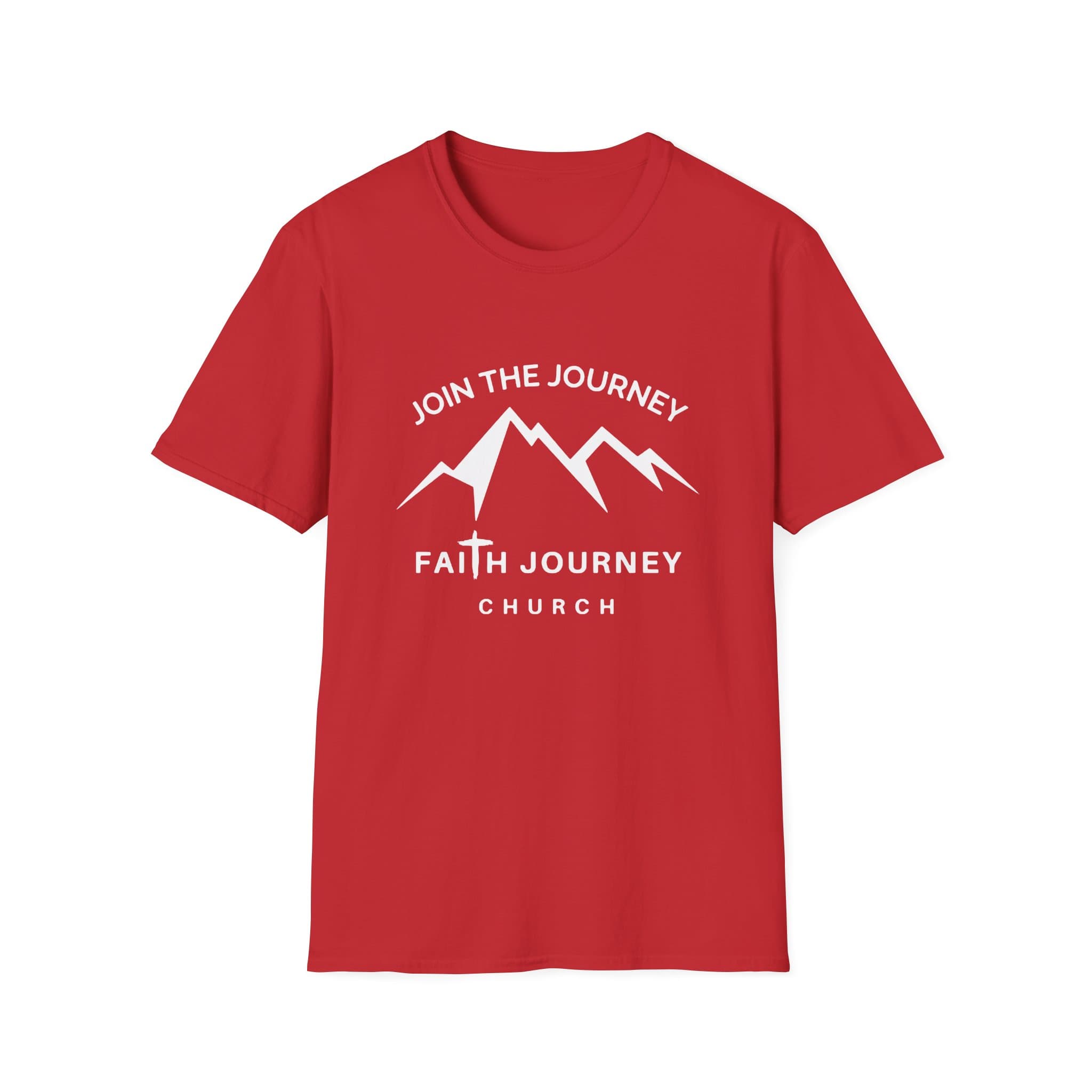 Faith Journey Church "Join the Journey" - Unisex T-Shirt - Inspirational Mountain Design, Perfect for Church Events, Gifts, Casual Wear - Image 12