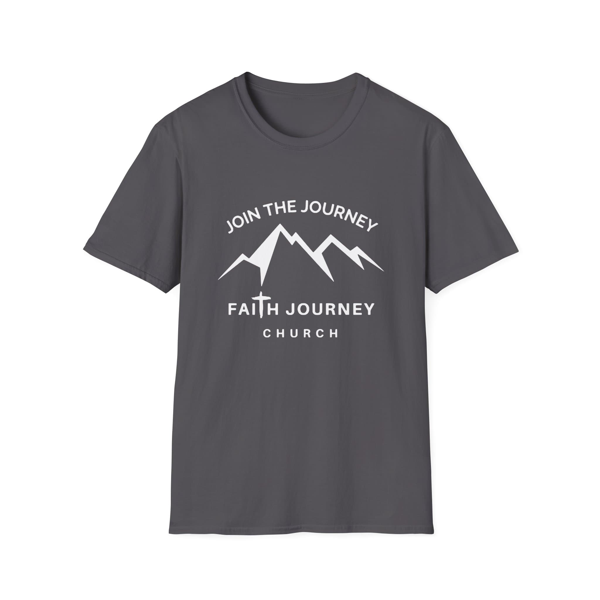 Faith Journey Church "Join the Journey" - Unisex T-Shirt - Inspirational Mountain Design, Perfect for Church Events, Gifts, Casual Wear - Image 9