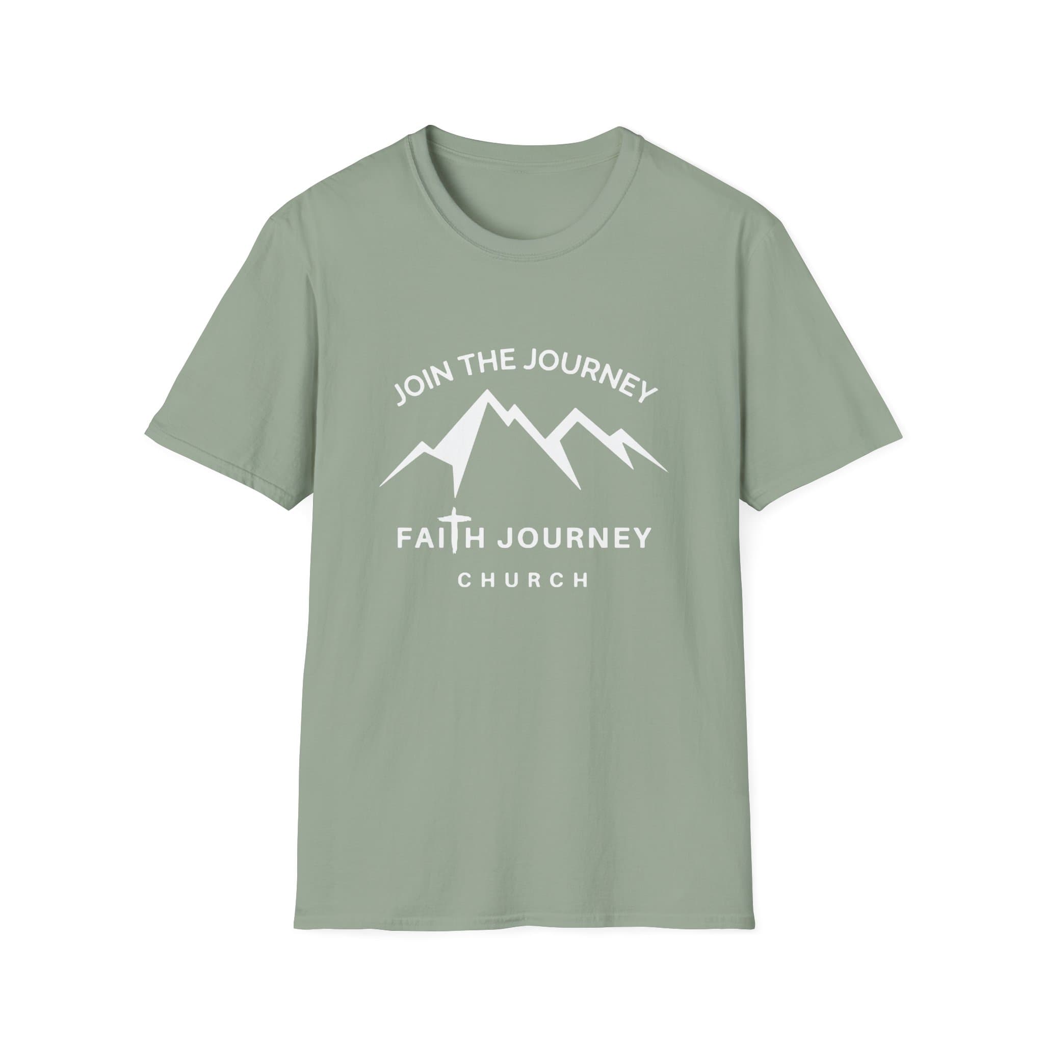 Faith Journey Church "Join the Journey" - Unisex T-Shirt - Inspirational Mountain Design, Perfect for Church Events, Gifts, Casual Wear - Image 5