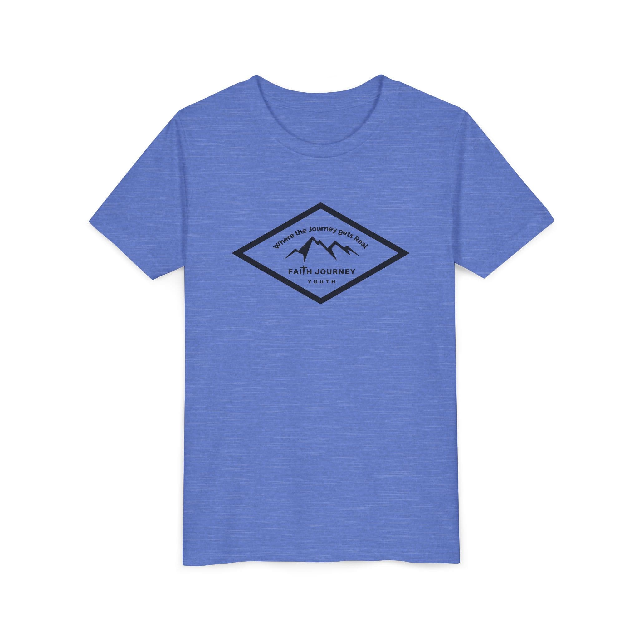 "Faith Journey Youth" Kids Size Short Sleeve Tee - Motivational Shirt for Kids, Great for Church Events, Inspirational Gift, Casual Wear, Outdoor [...] - Image 16