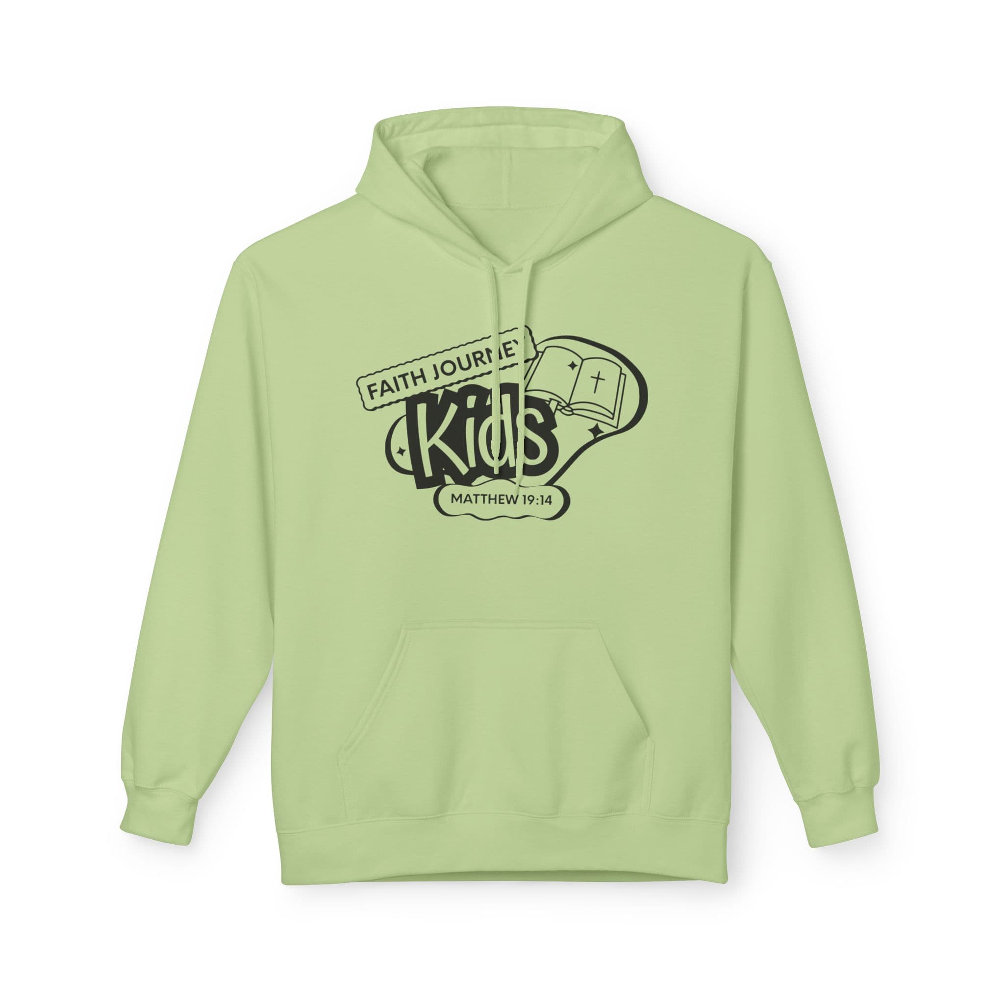 "Faith Journey Kids" Hoodie | Unisex Fleece Sweatshirt for Church Events, Outdoor Adventures, Cozy Gifts - Image 5