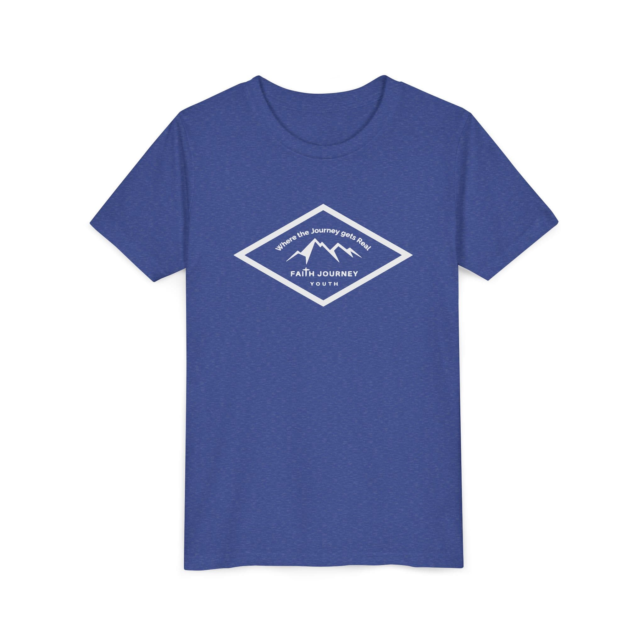 "Faith Journey Youth" Kids Size Short Sleeve Tee - Motivational Shirt for Kids, Great for Church Events, Inspirational Gift, Casual Wear, Outdoor [...] - Image 22