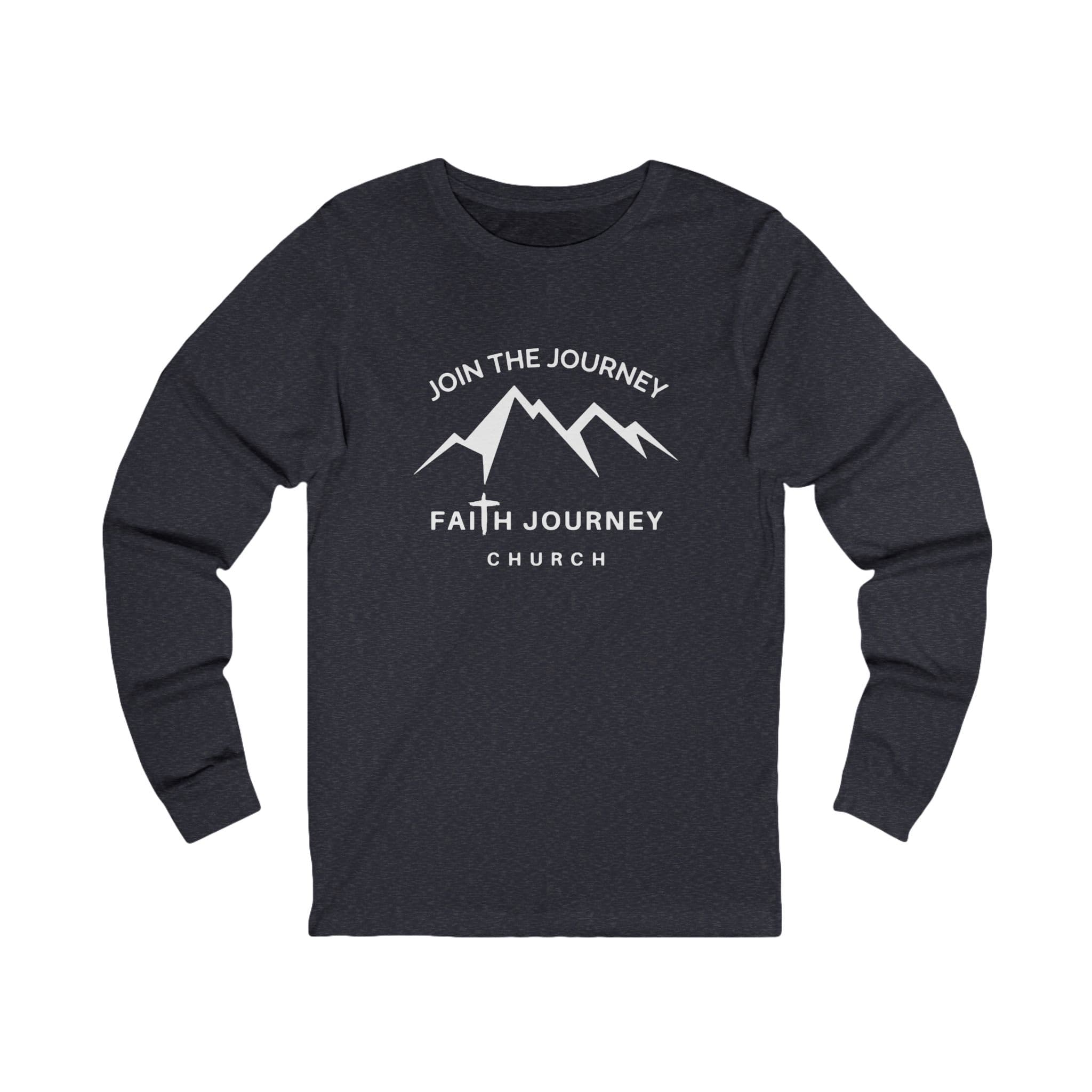 Faith Journey Church "Join the Journey" - Premium Long Sleeve Tee | Unisex Shirt for Church Events, Casual Wear, Faith-Based Gifts, Outdoor Adventures, Comfortable Attire - Image 6