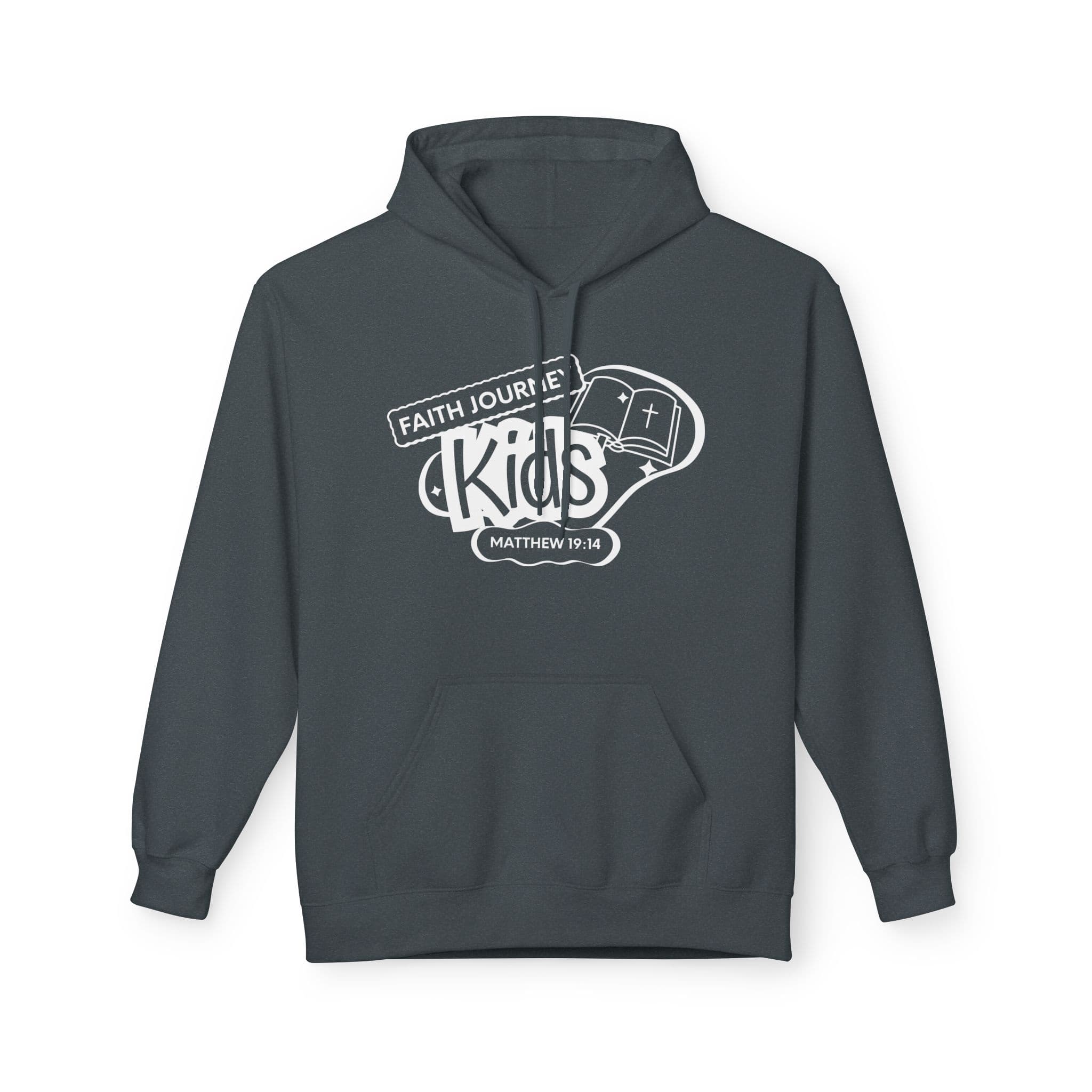 "Faith Journey Kids" Hoodie | Unisex Fleece Sweatshirt for Church Events, Outdoor Adventures, Cozy Gifts - Image 7