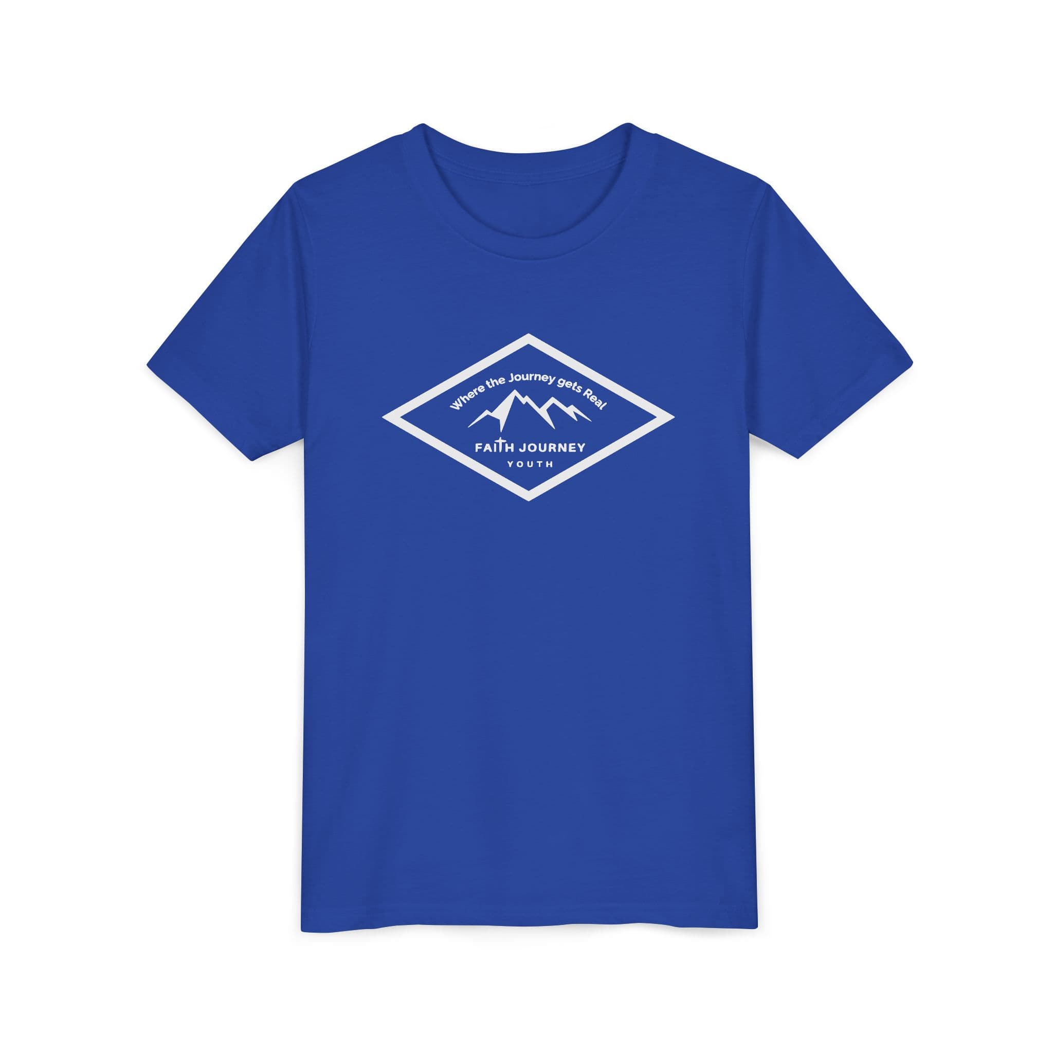 "Faith Journey Youth" Kids Size Short Sleeve Tee - Motivational Shirt for Kids, Great for Church Events, Inspirational Gift, Casual Wear, Outdoor [...] - Image 19