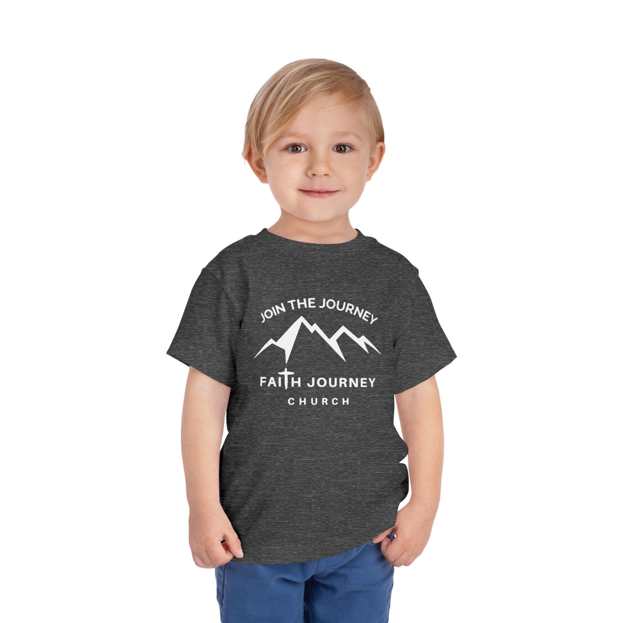 Faith Journey - Join the Journey Toddler Tee, Kids Church Shirt, Religious Outfit, Adventure T-Shirt, Faith-Based Gift Idea - Image 23
