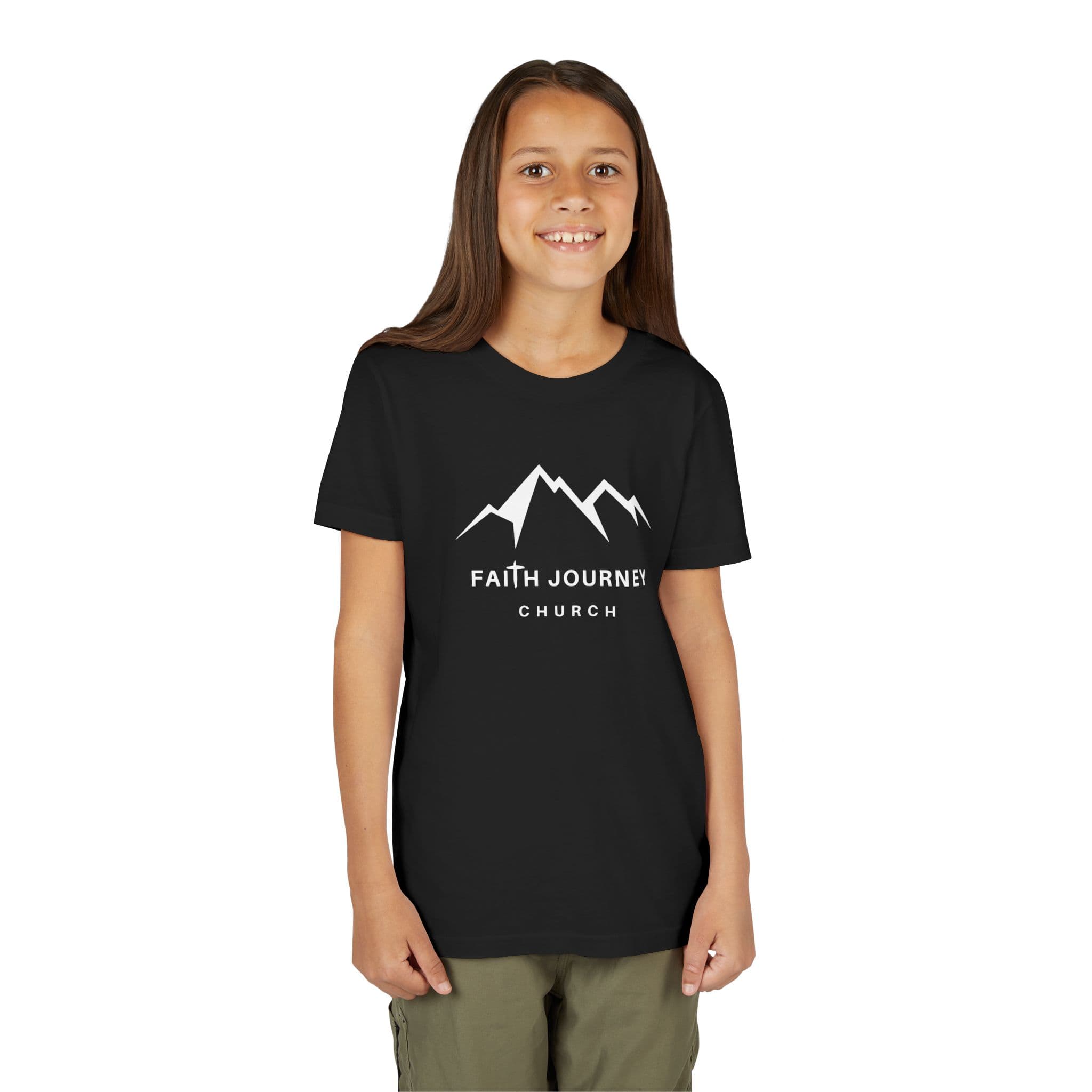 Faith Journey Kids Short Sleeve Tee - Motivational Shirt for Kids, Great for Church Events, Inspirational Gift, Casual Wear, Outdoor [...] - Image 7
