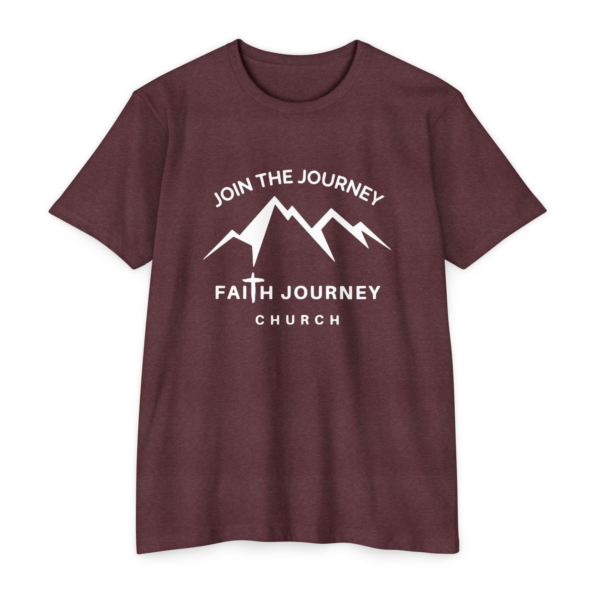 Faith Journey Church "Join the Journey" - Premium T-Shirt, Motivational Tee, Unisex Graphic Shirt, Adventure Shirt 60% Poly - 40% Cotton - Image 13