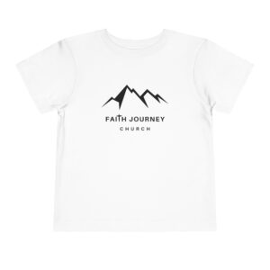 Faith Journey Toddler Tee, Kids Church Shirt, Religious Outfit, Adventure T-Shirt, Faith-Based Gift Idea