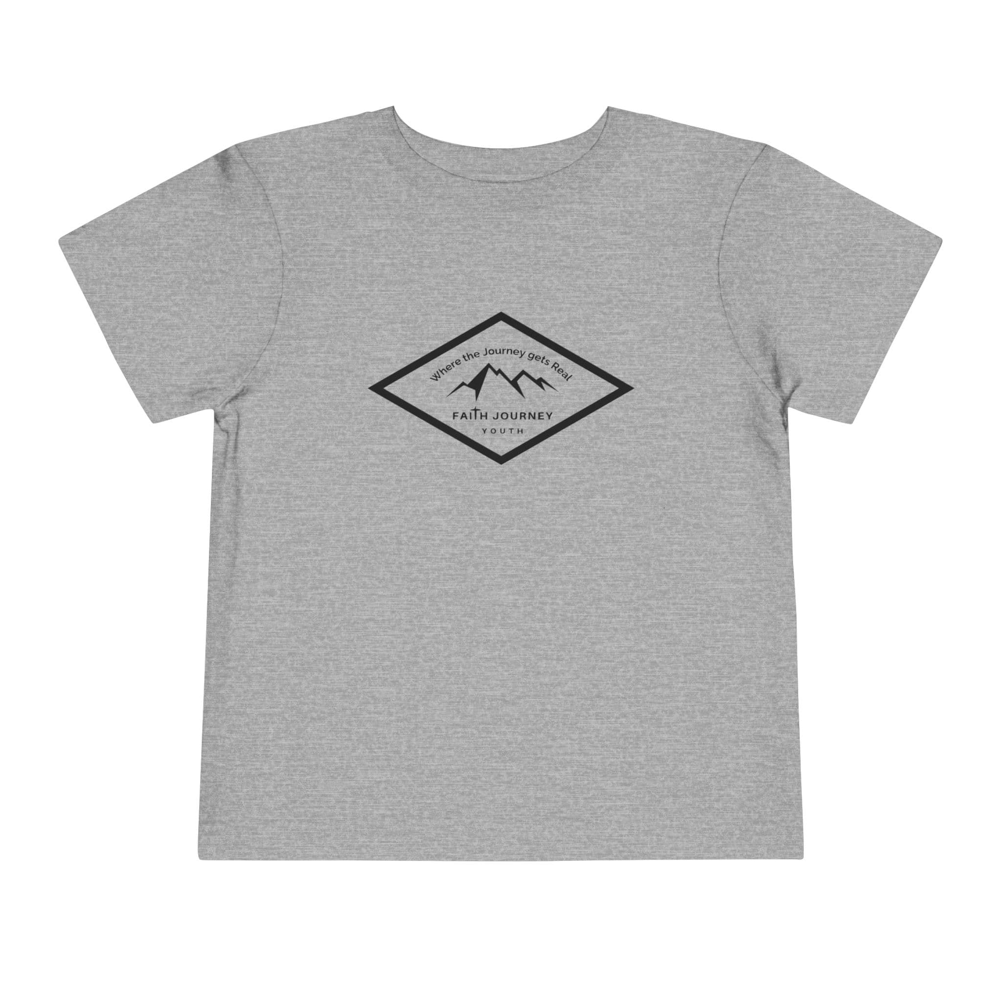 "Faith Journey Youth" Toddler Tee, Kids Church Shirt, Religious Outfit, Adventure T-Shirt, Faith-Based Gift Idea - Image 7