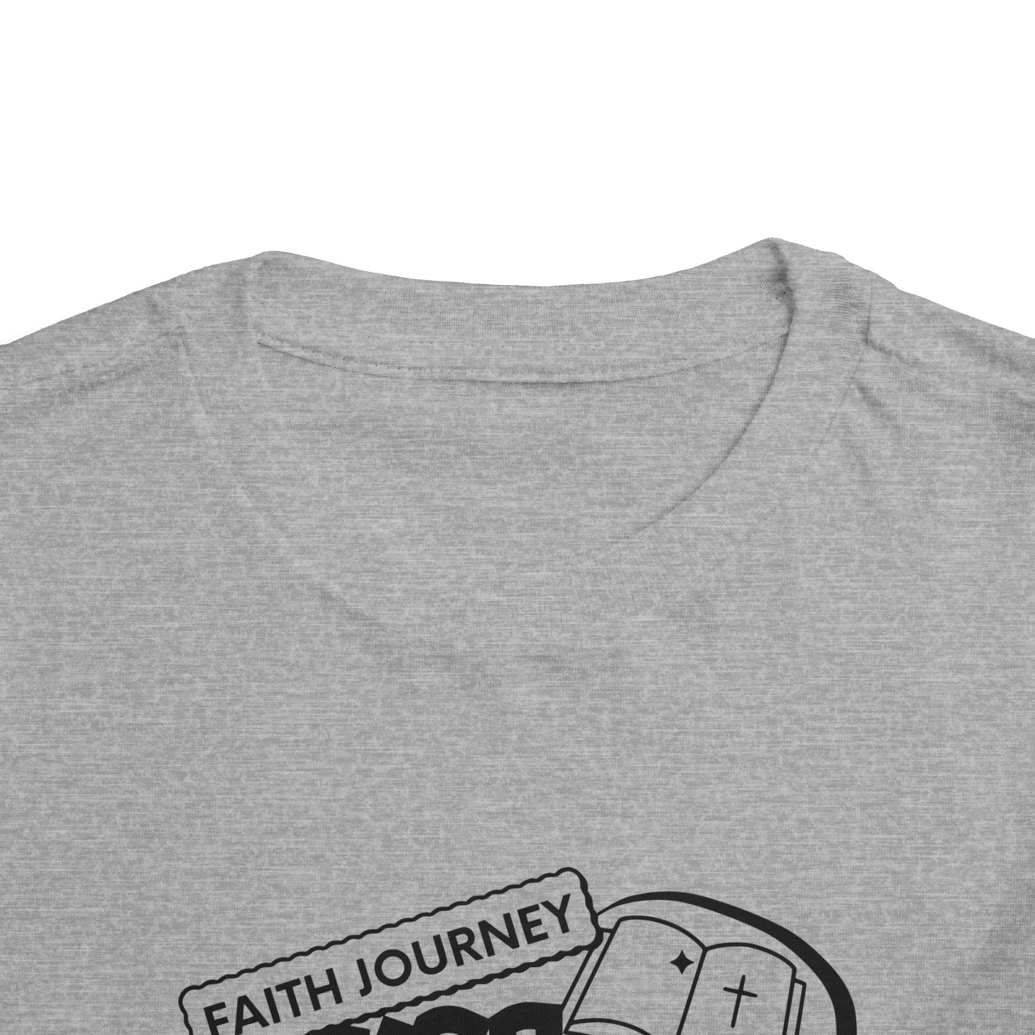 "Faith Journey Kids" Toddler Tee — "Faith Journey Kids" Matthew 19:14 Religious Short Sleeve - Image 12