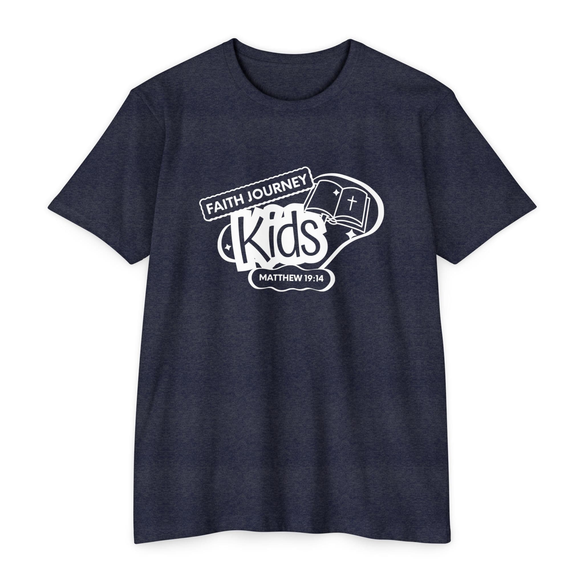 "Faith Journey Kids" Premium T-Shirt, Motivational Tee, Unisex Graphic Shirt, Adventure Shirt 60% Poly - 40% Cotton - Image 9