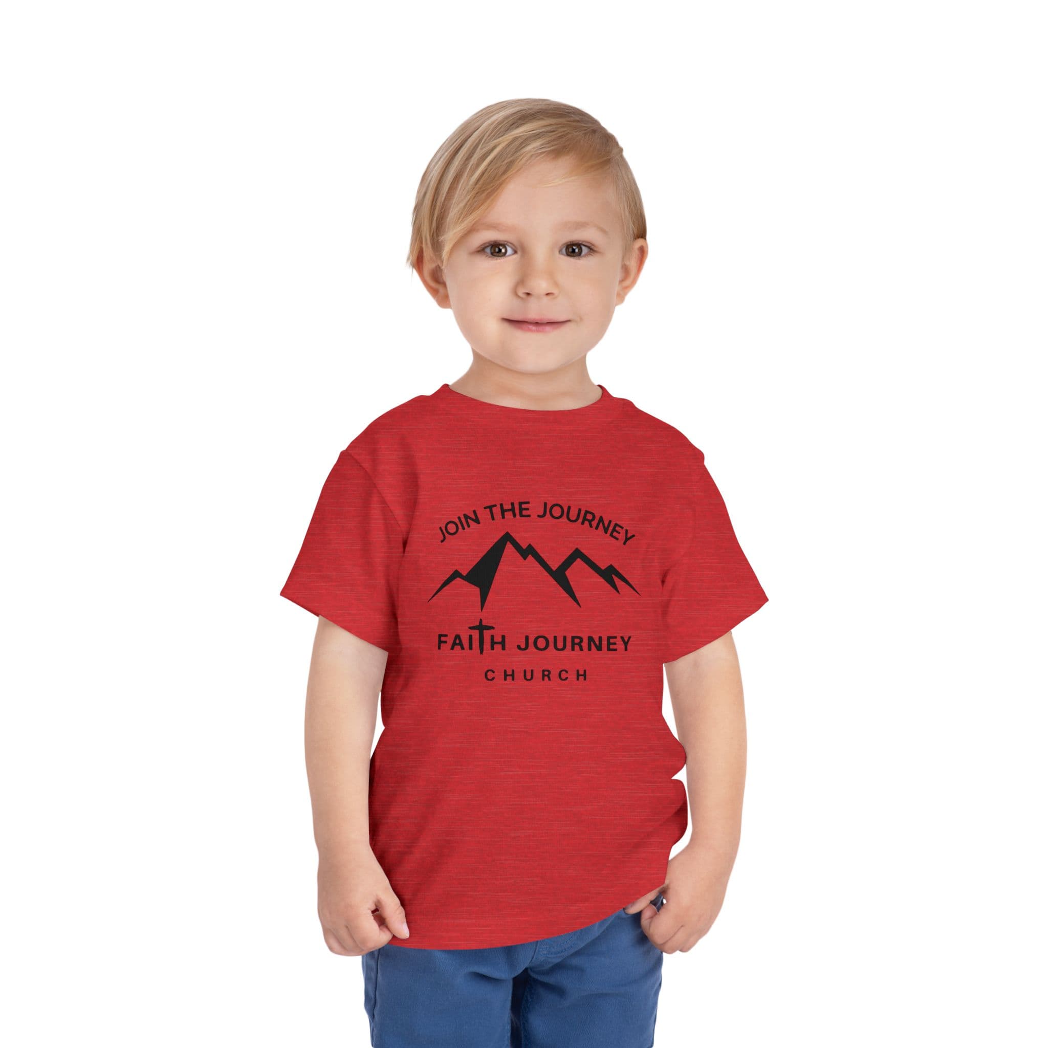 Faith Journey - Join the Journey Toddler Tee, Kids Church Shirt, Religious Outfit, Adventure T-Shirt, Faith-Based Gift Idea - Image 29