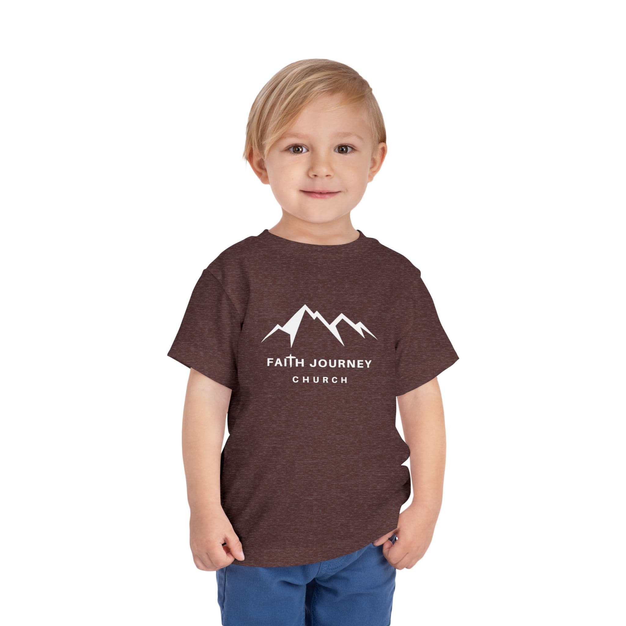 Faith Journey Toddler Tee, Kids Church Shirt, Religious Outfit, Adventure T-Shirt, Faith-Based Gift Idea - Image 32
