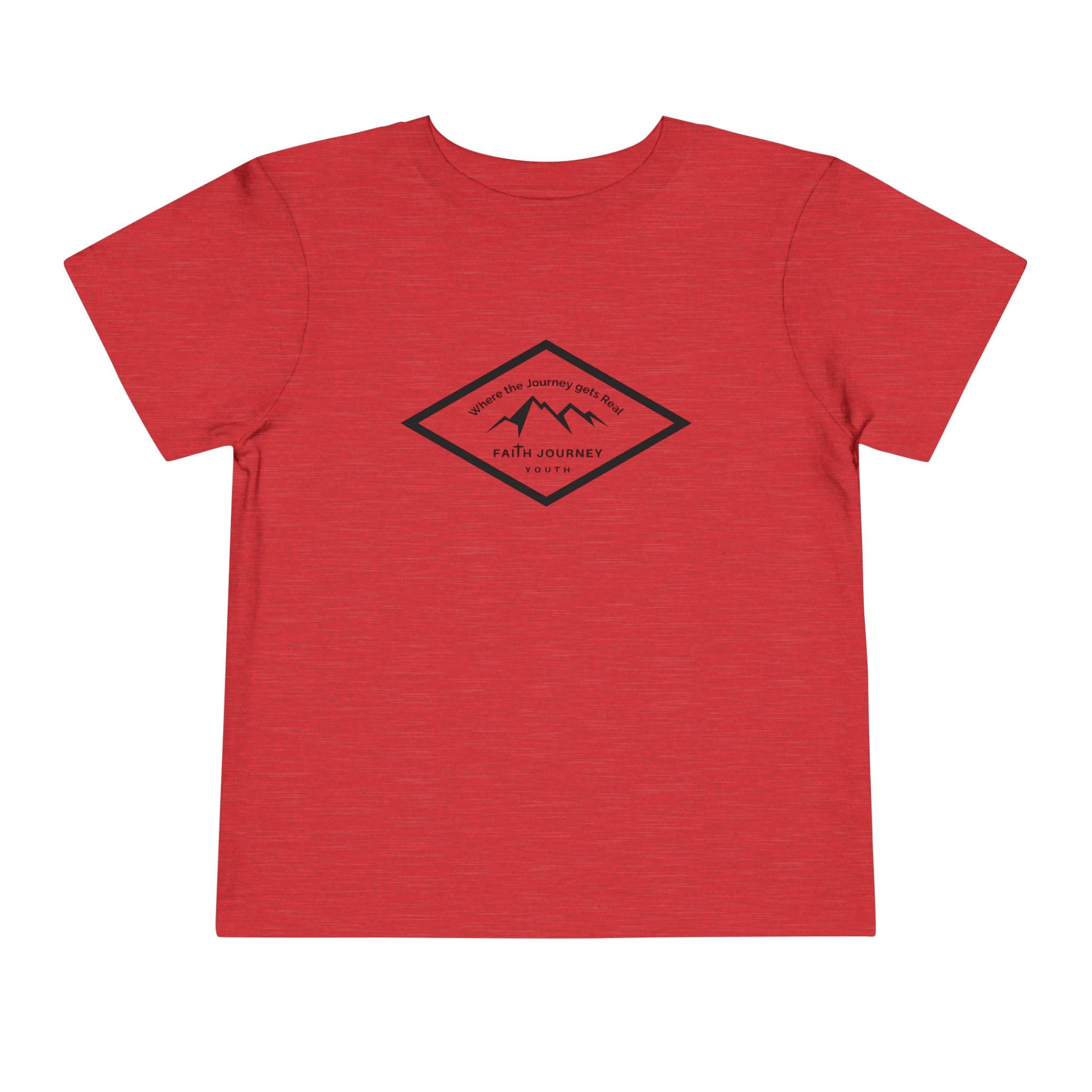 "Faith Journey Youth" Toddler Tee, Kids Church Shirt, Religious Outfit, Adventure T-Shirt, Faith-Based Gift Idea - Image 19