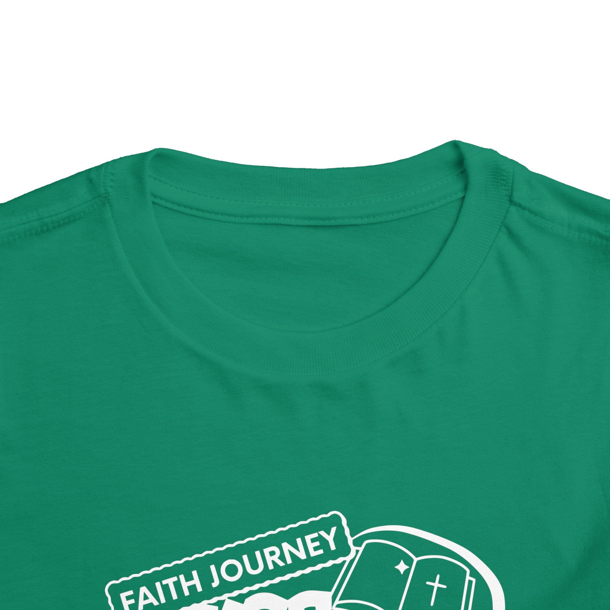 "Faith Journey Kids" Toddler Tee — "Faith Journey Kids" Matthew 19:14 Religious Short Sleeve - Image 9