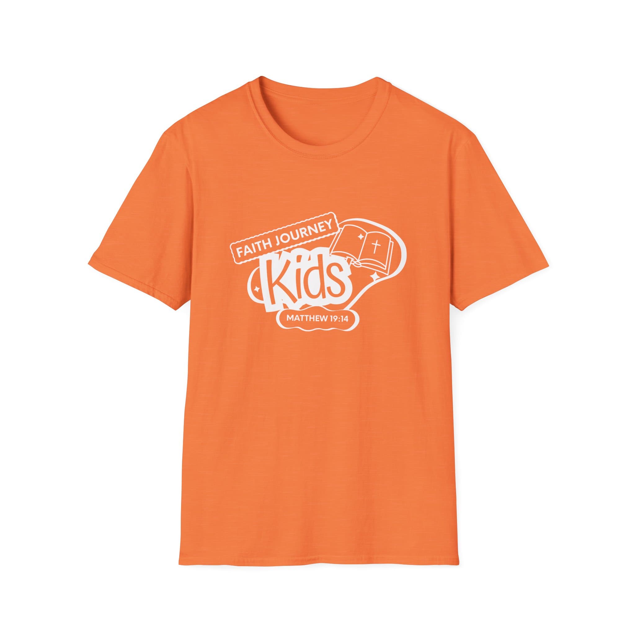 "Faith Journey Kids" - Unisex T-Shirt - Perfect for Church Events, Gifts, Casual Wear - Image 4