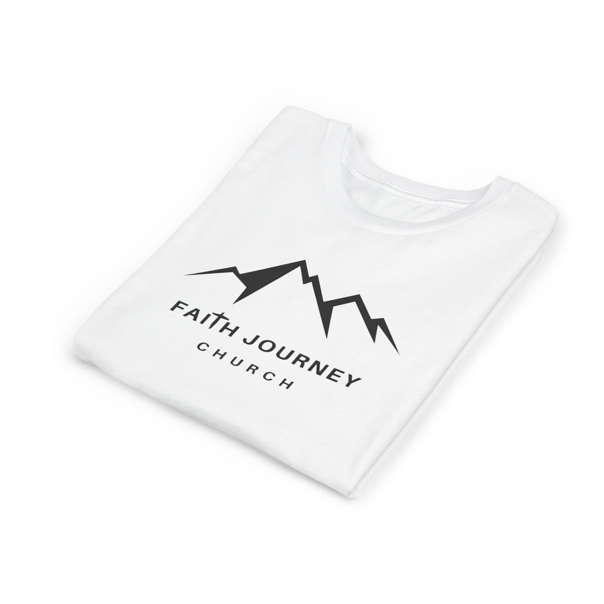 Faith Journey Kids Short Sleeve Tee - Motivational Shirt for Kids, Great for Church Events, Inspirational Gift, Casual Wear, Outdoor [...] - Image 3