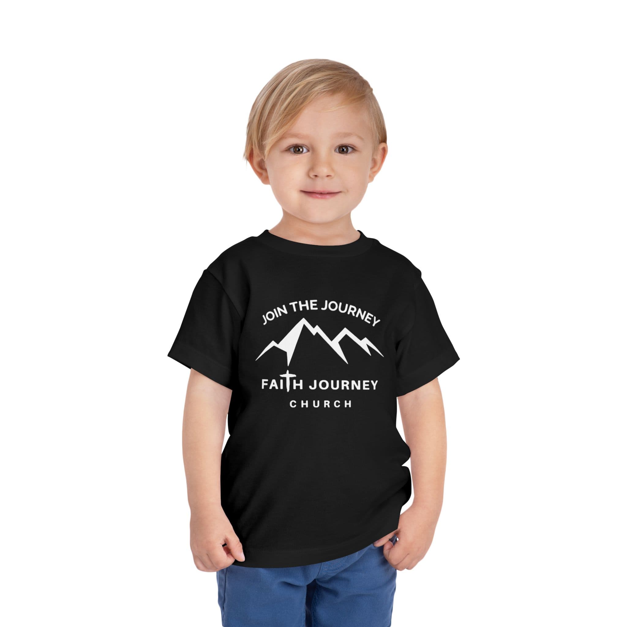 Faith Journey - Join the Journey Toddler Tee, Kids Church Shirt, Religious Outfit, Adventure T-Shirt, Faith-Based Gift Idea - Image 5