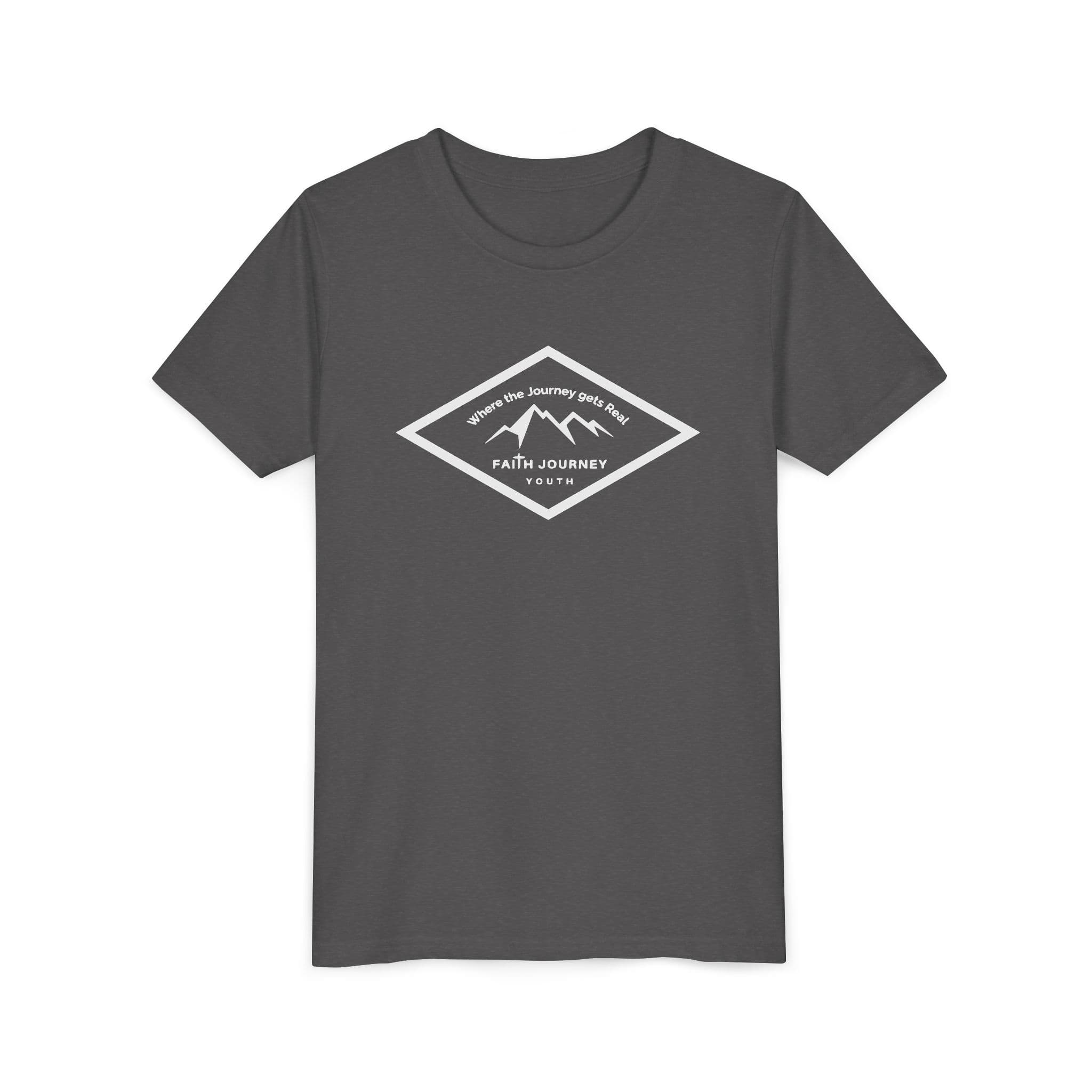 "Faith Journey Youth" Kids Size Short Sleeve Tee - Motivational Shirt for Kids, Great for Church Events, Inspirational Gift, Casual Wear, Outdoor [...] - Image 31