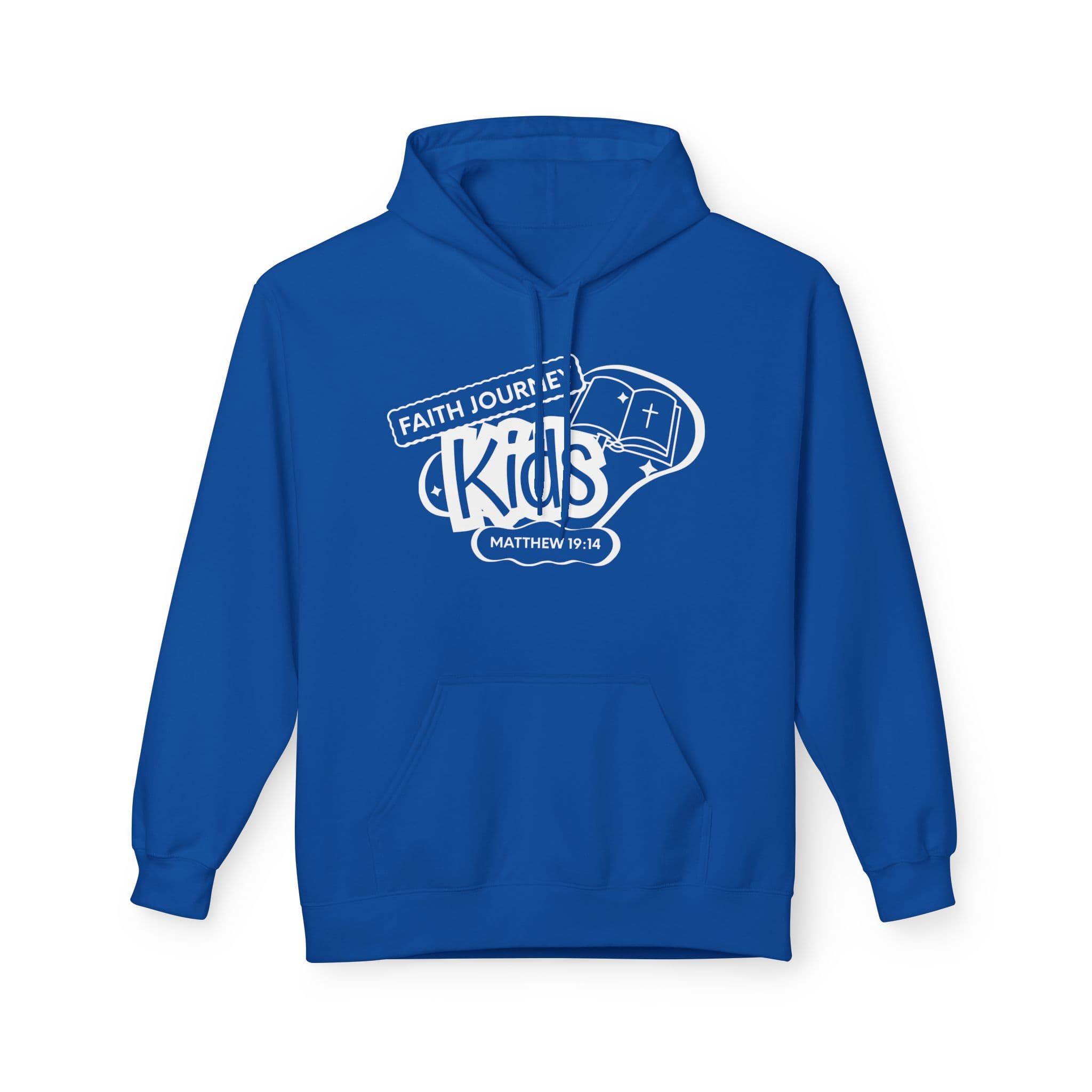 "Faith Journey Kids" Hoodie | Unisex Fleece Sweatshirt for Church Events, Outdoor Adventures, Cozy Gifts - Image 9