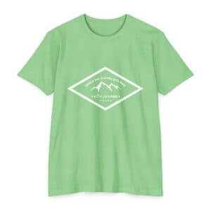 Faith Journey Youth – Premium T-Shirt, Motivational Tee, Unisex Graphic Shirt, Adventure Shirt 60% Poly – 40% Cotton