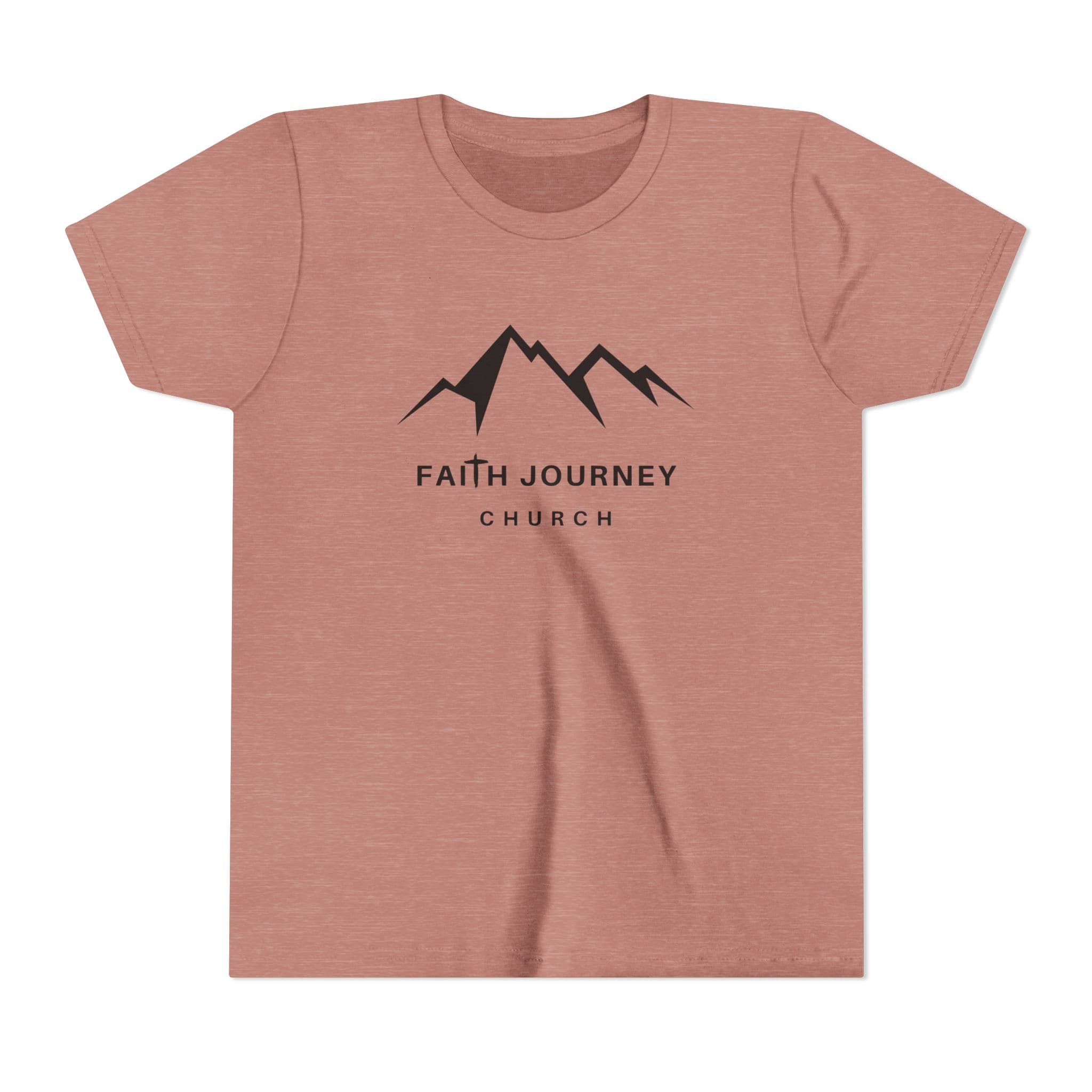 Faith Journey Kids Short Sleeve Tee - Motivational Shirt for Kids, Great for Church Events, Inspirational Gift, Casual Wear, Outdoor [...] - Image 5