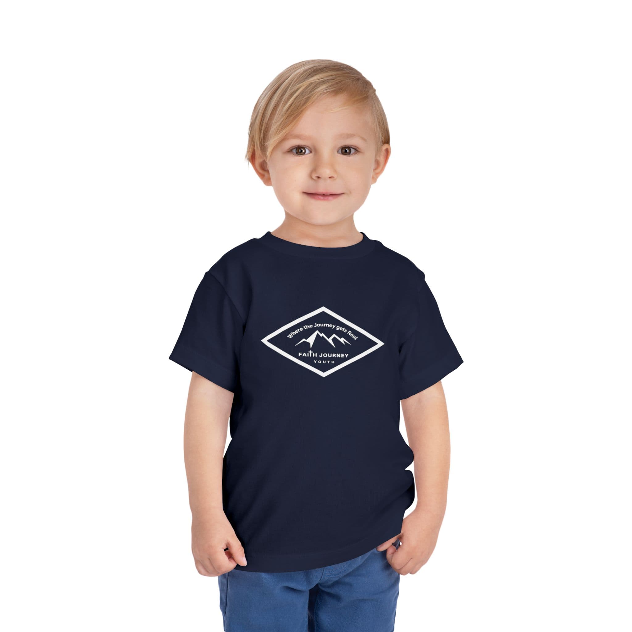 "Faith Journey Youth" Toddler Tee, Kids Church Shirt, Religious Outfit, Adventure T-Shirt, Faith-Based Gift Idea - Image 14