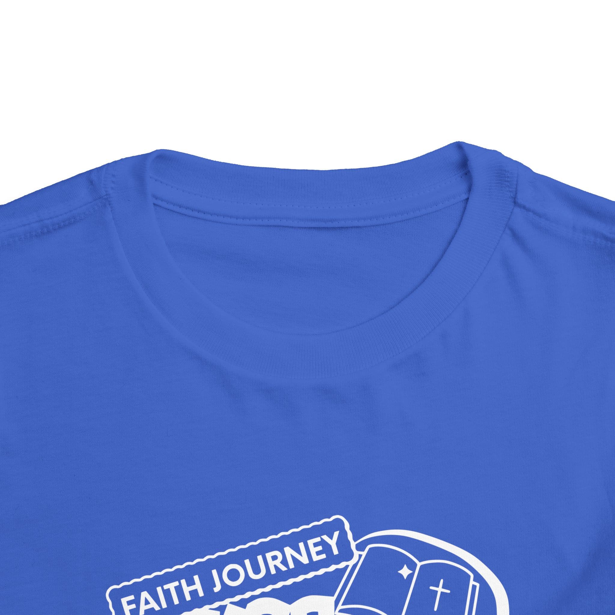 "Faith Journey Kids" Toddler Tee — "Faith Journey Kids" Matthew 19:14 Religious Short Sleeve - Image 18