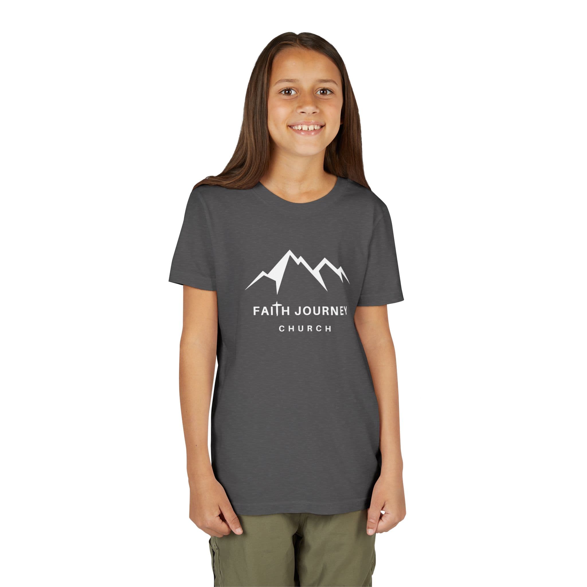 Faith Journey Kids Short Sleeve Tee - Motivational Shirt for Kids, Great for Church Events, Inspirational Gift, Casual Wear, Outdoor [...] - Image 31