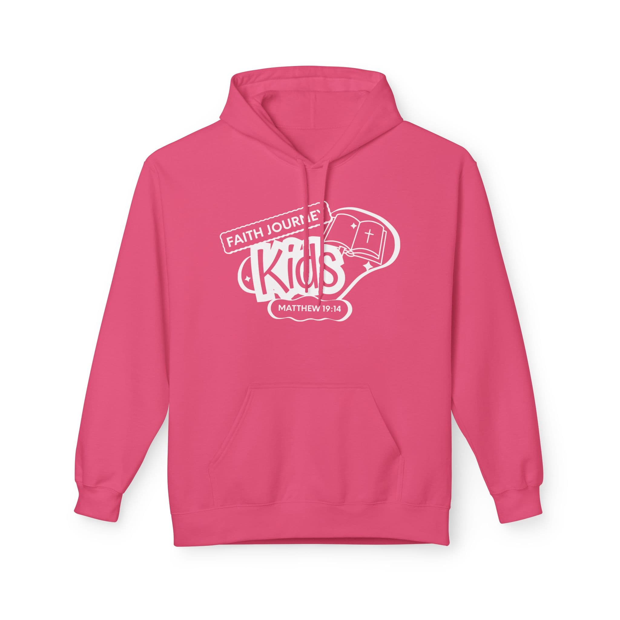 "Faith Journey Kids" Hoodie | Unisex Fleece Sweatshirt for Church Events, Outdoor Adventures, Cozy Gifts - Image 11