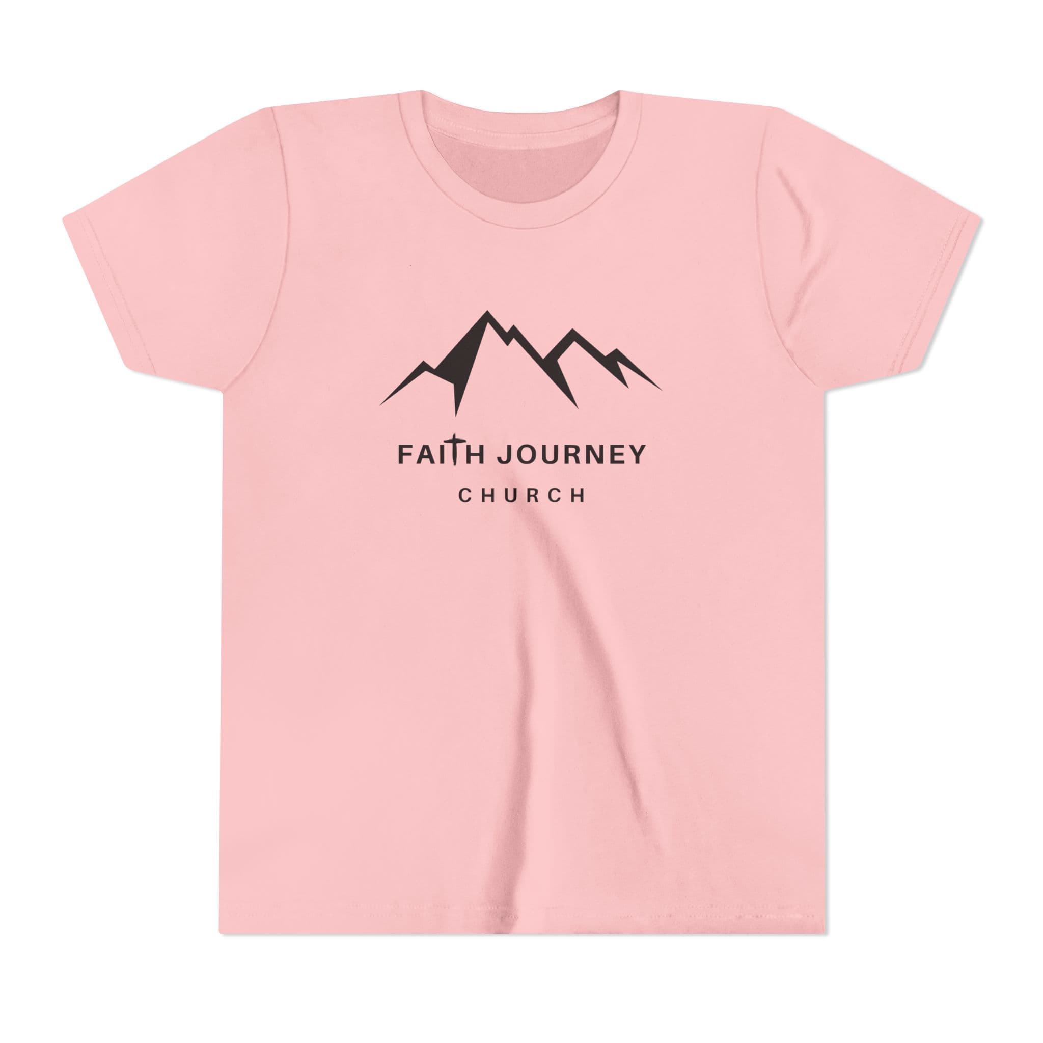 Faith Journey Kids Short Sleeve Tee - Motivational Shirt for Kids, Great for Church Events, Inspirational Gift, Casual Wear, Outdoor [...] - Image 38