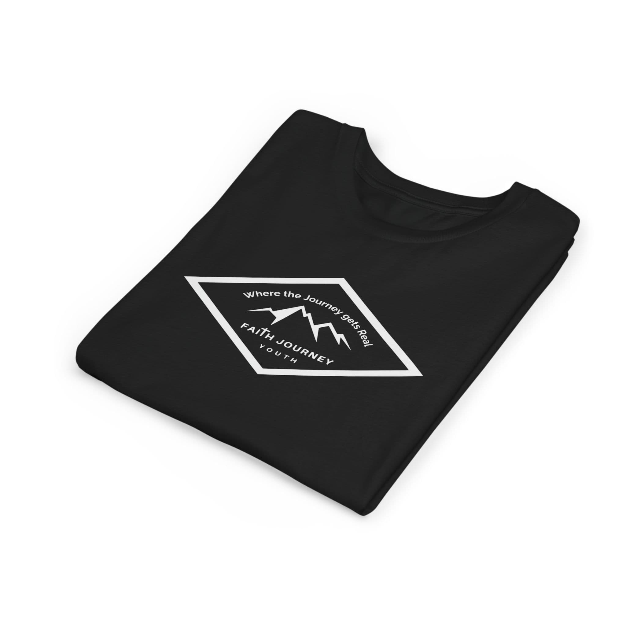 "Faith Journey Youth" Kids Size Short Sleeve Tee - Motivational Shirt for Kids, Great for Church Events, Inspirational Gift, Casual Wear, Outdoor [...] - Image 8