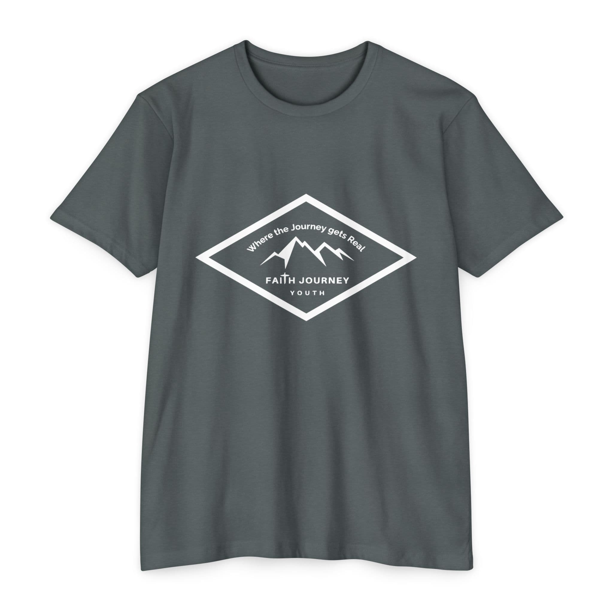 Faith Journey Youth - Premium T-Shirt, Motivational Tee, Unisex Graphic Shirt, Adventure Shirt 60% Poly - 40% Cotton - Image 6