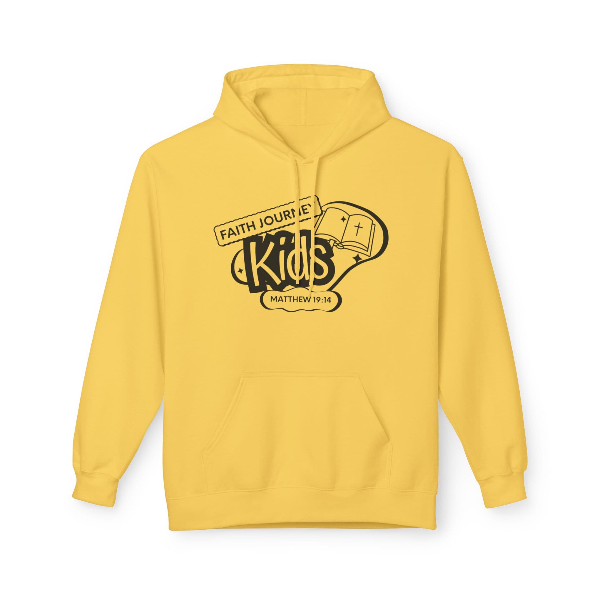 "Faith Journey Kids" Hoodie | Unisex Fleece Sweatshirt for Church Events, Outdoor Adventures, Cozy Gifts - Image 6