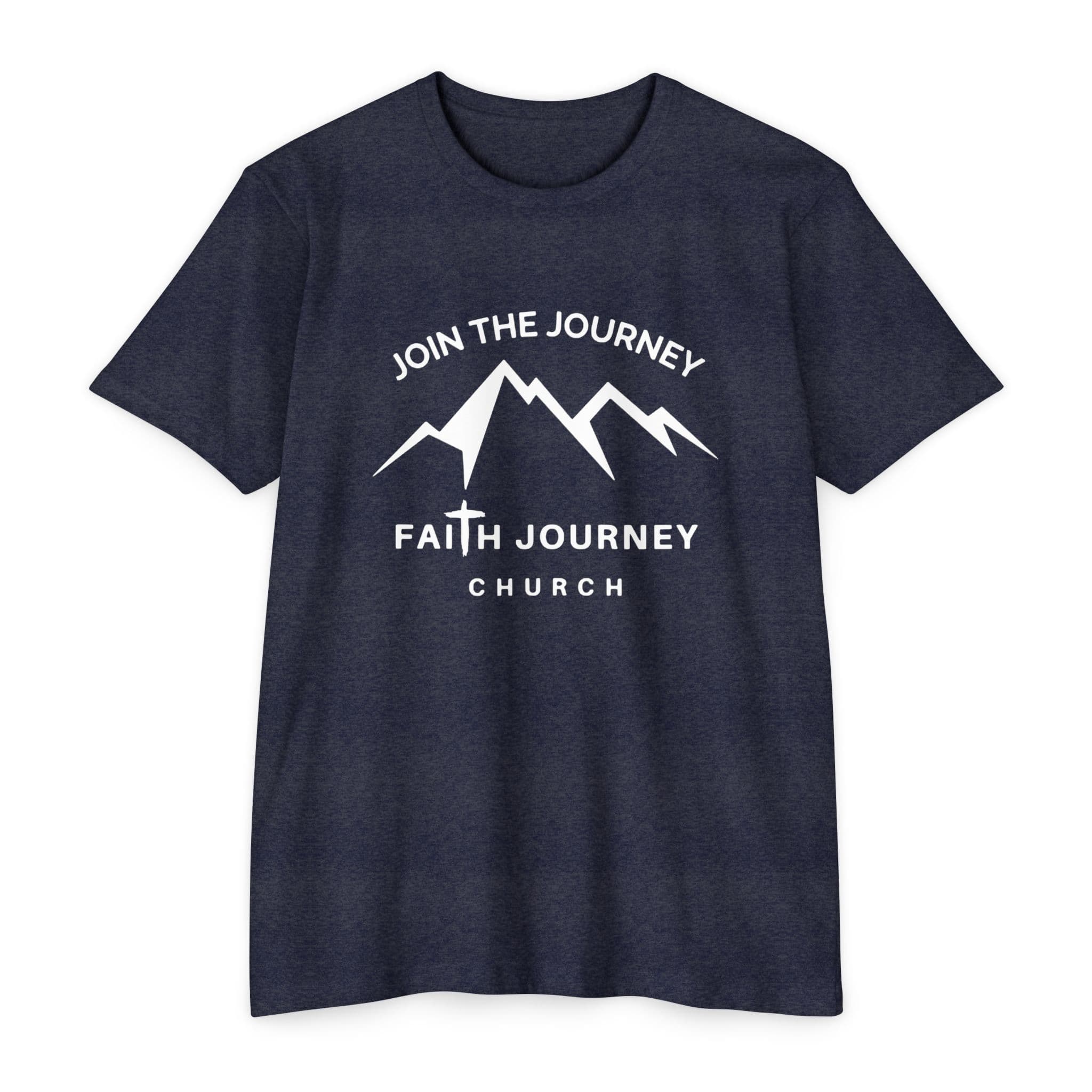 Faith Journey Church "Join the Journey" - Premium T-Shirt, Motivational Tee, Unisex Graphic Shirt, Adventure Shirt 60% Poly - 40% Cotton - Image 9