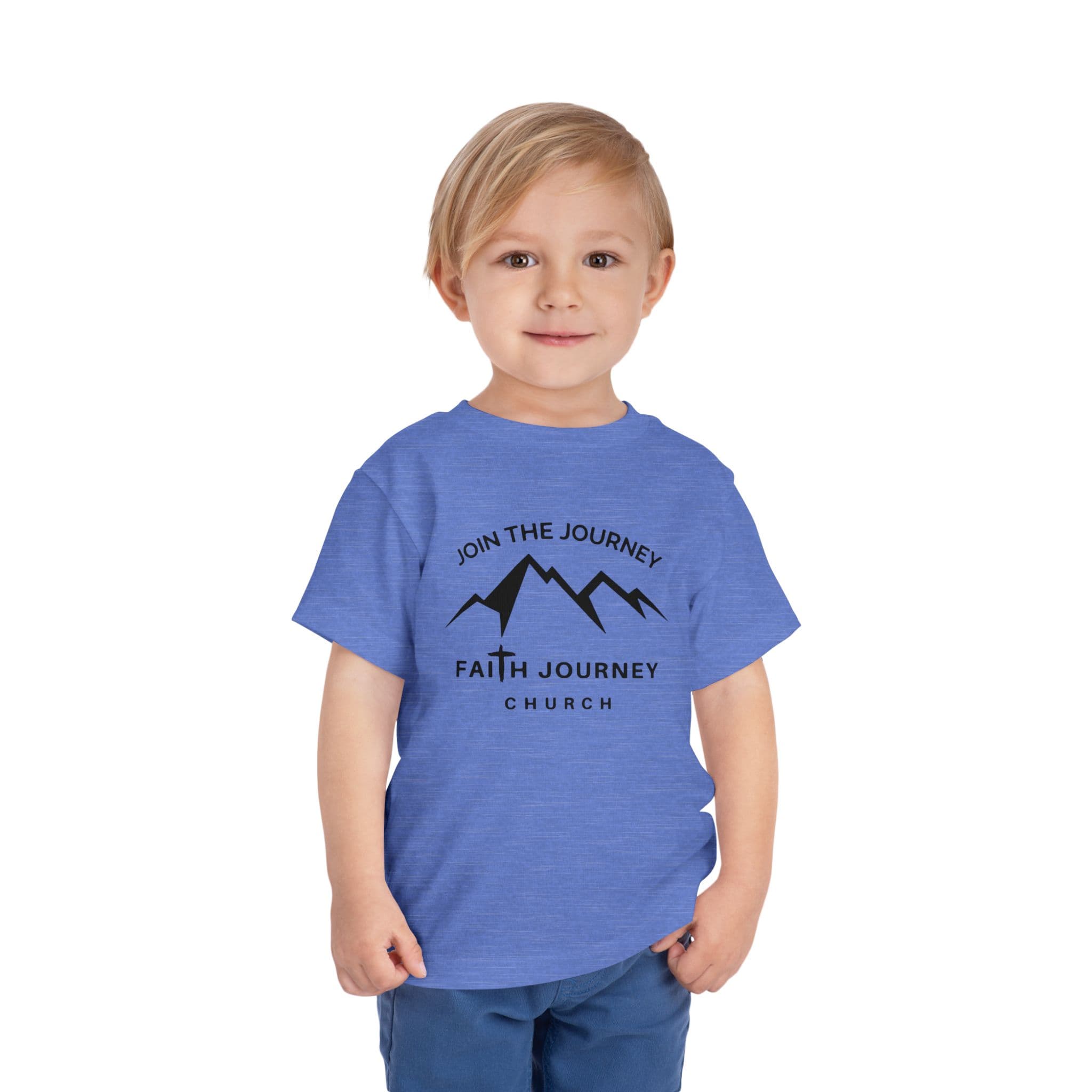 Faith Journey - Join the Journey Toddler Tee, Kids Church Shirt, Religious Outfit, Adventure T-Shirt, Faith-Based Gift Idea - Image 14
