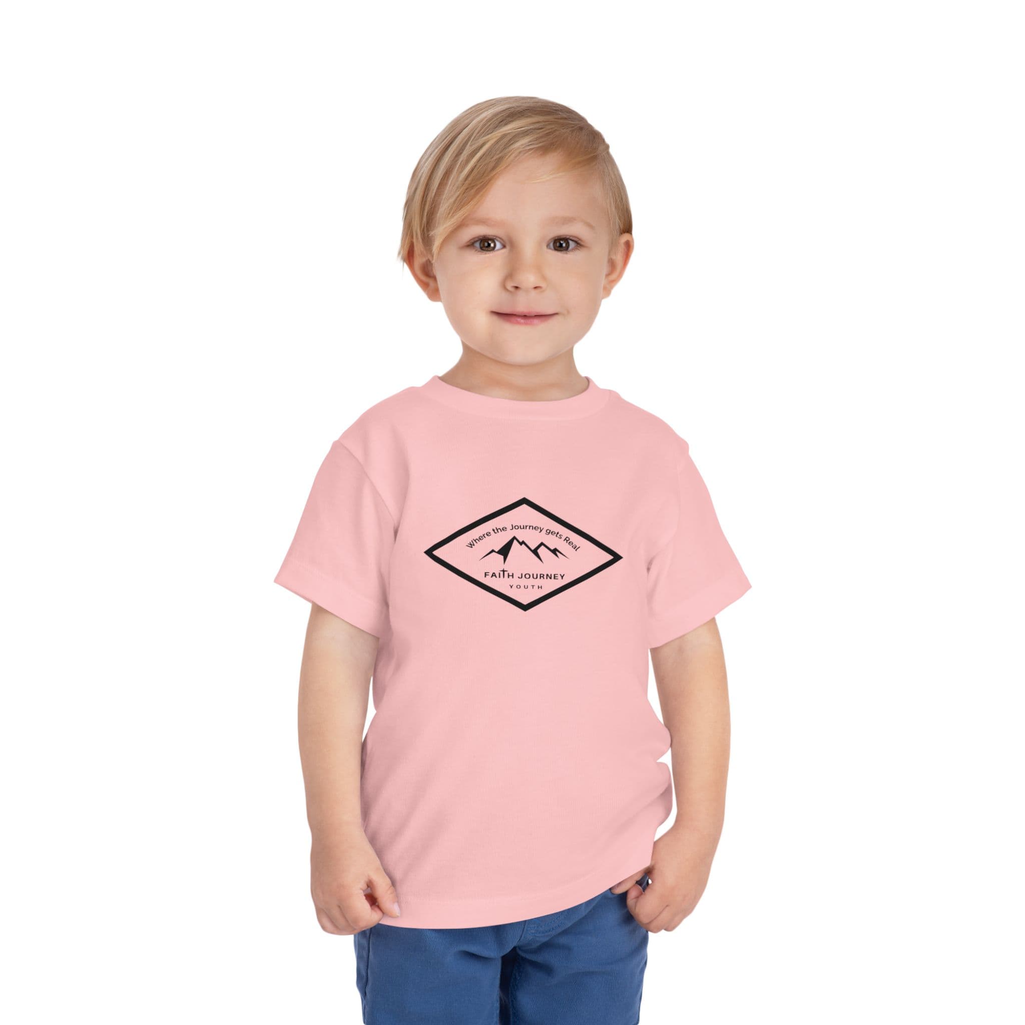 "Faith Journey Youth" Toddler Tee, Kids Church Shirt, Religious Outfit, Adventure T-Shirt, Faith-Based Gift Idea - Image 18